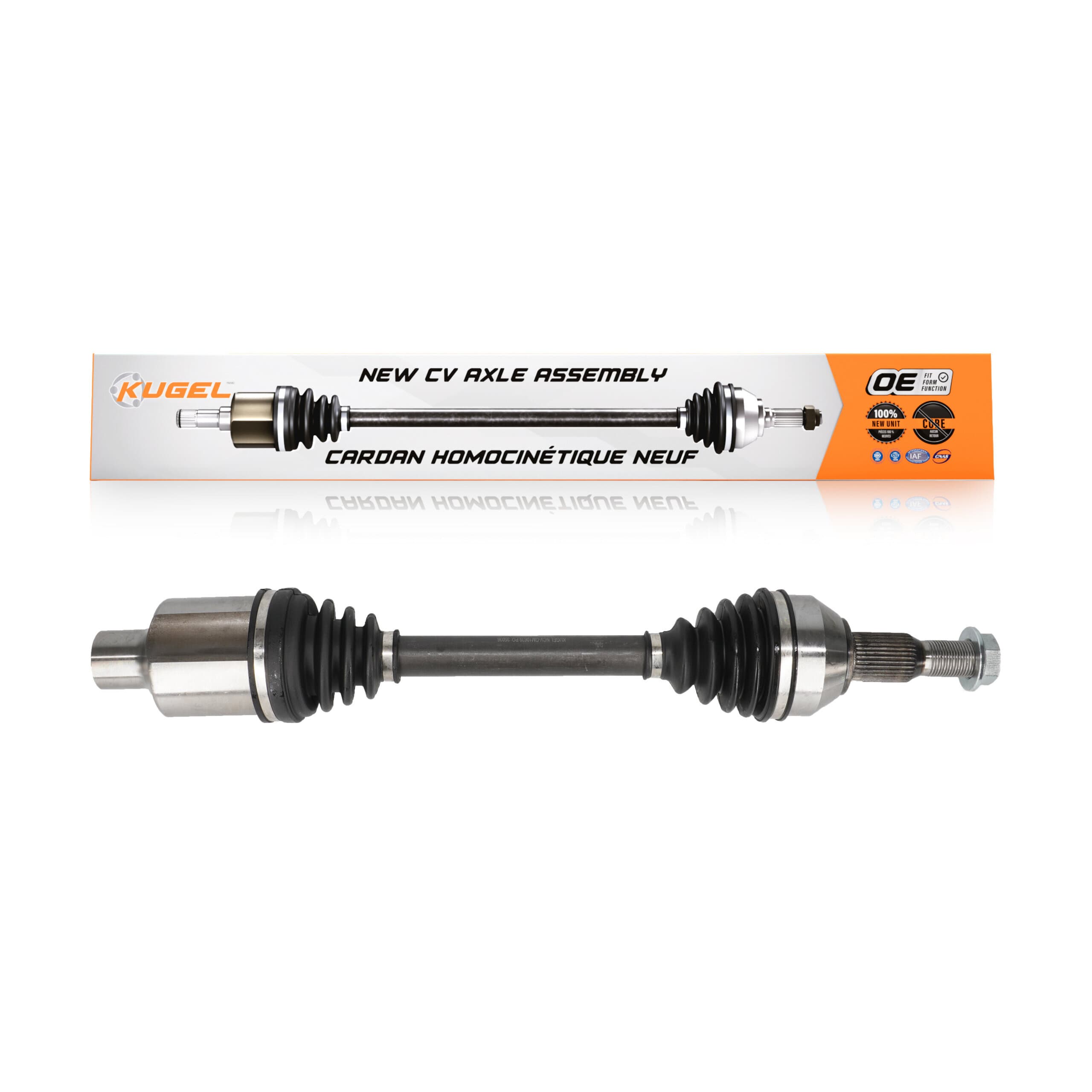 Kugel - NCV-GM10639 - Front Right CV Axle Shaft image 1