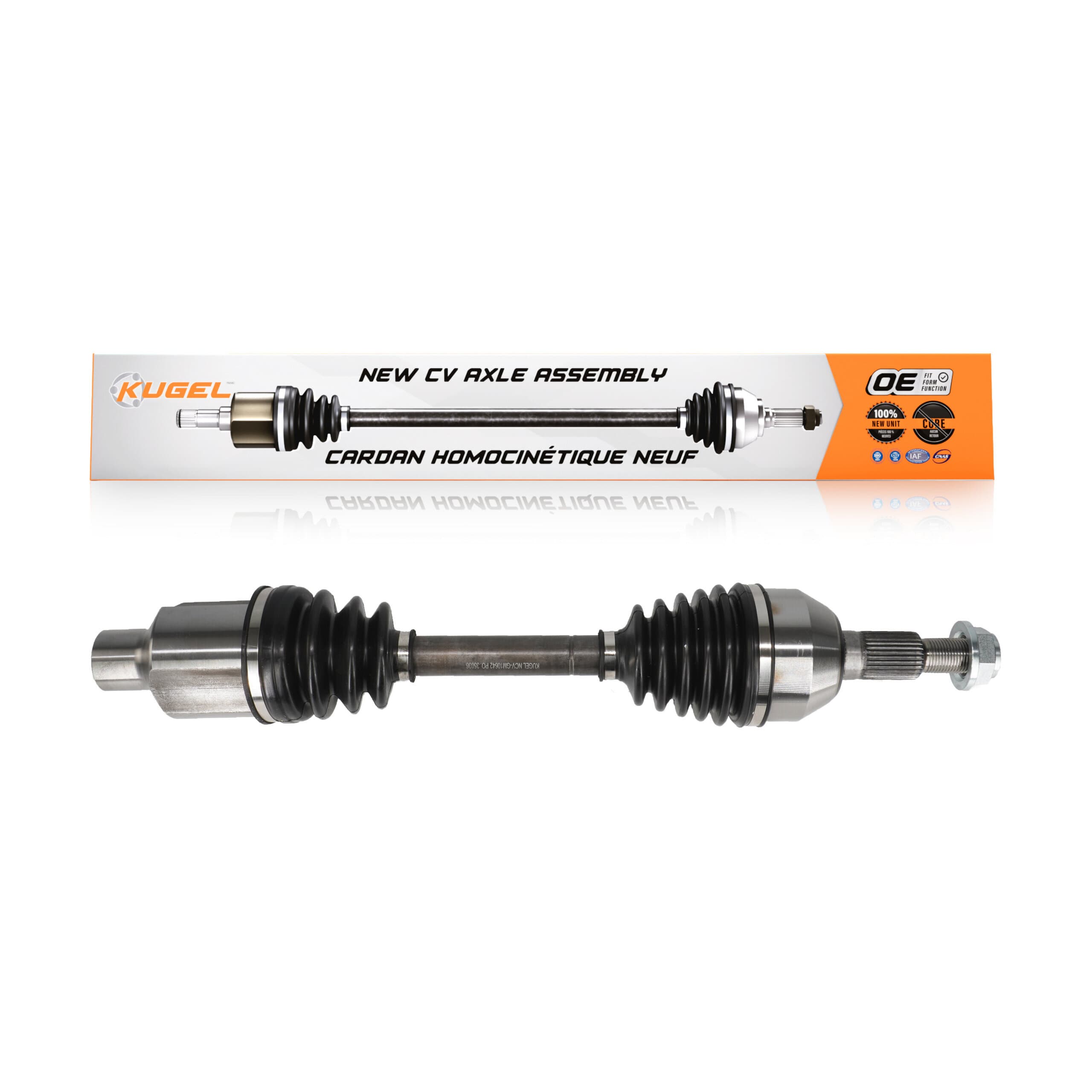 Kugel - NCV-GM10642 - Front Right CV Axle Shaft image 1