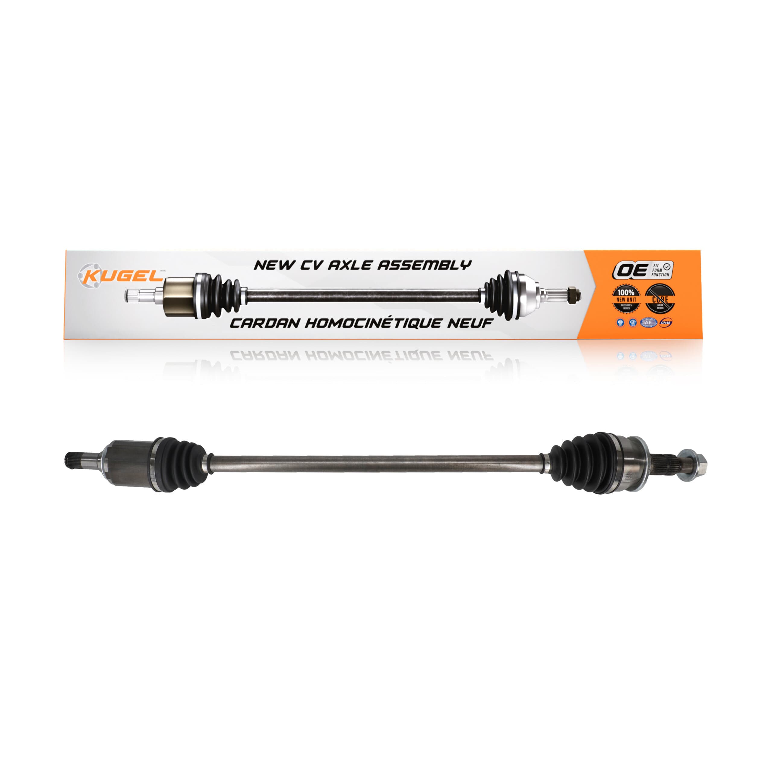 Kugel - NCV-GM16003 - Front Right CV Axle Shaft image 1