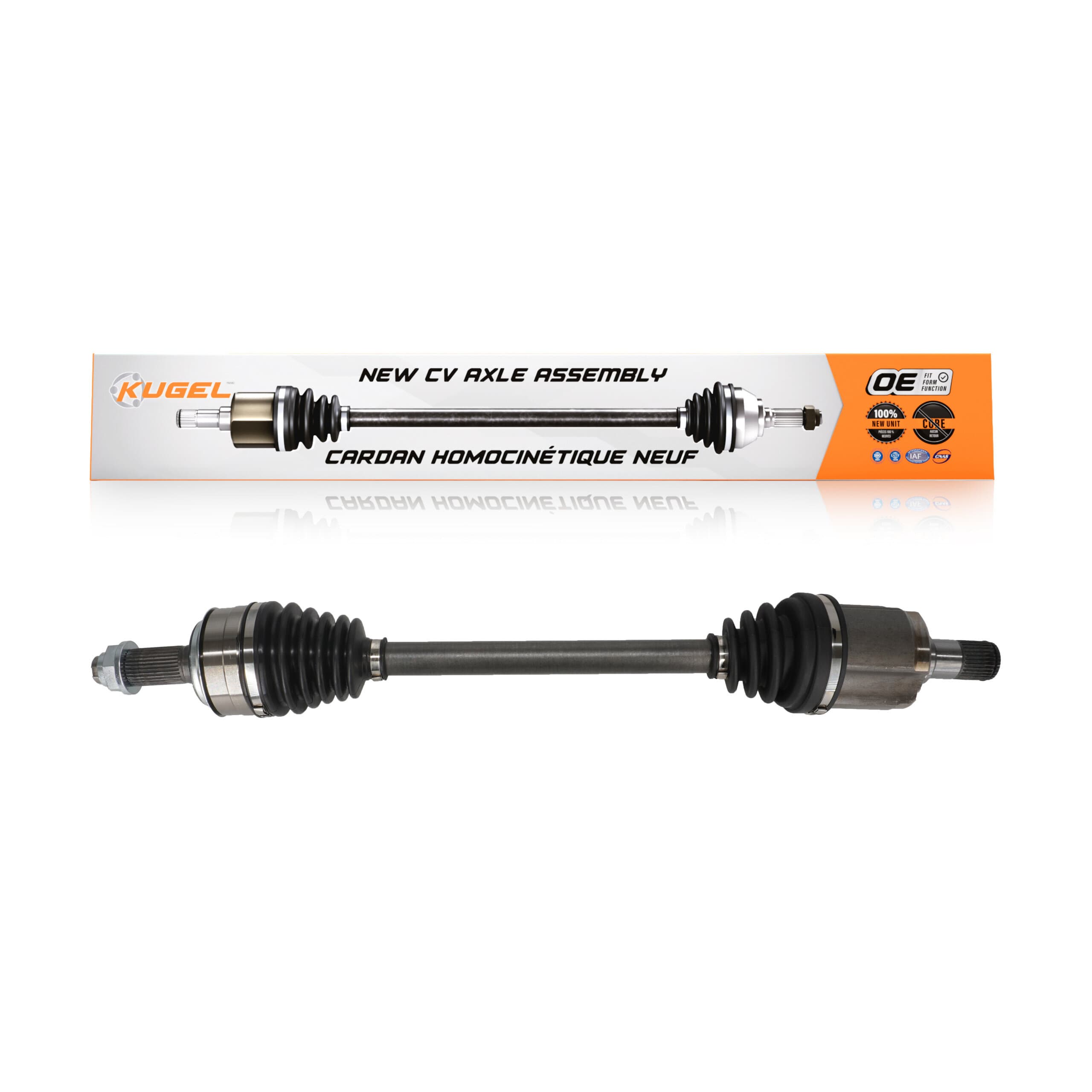 Kugel - NCV-HO21016 - Front Left CV Axle Shaft image 1