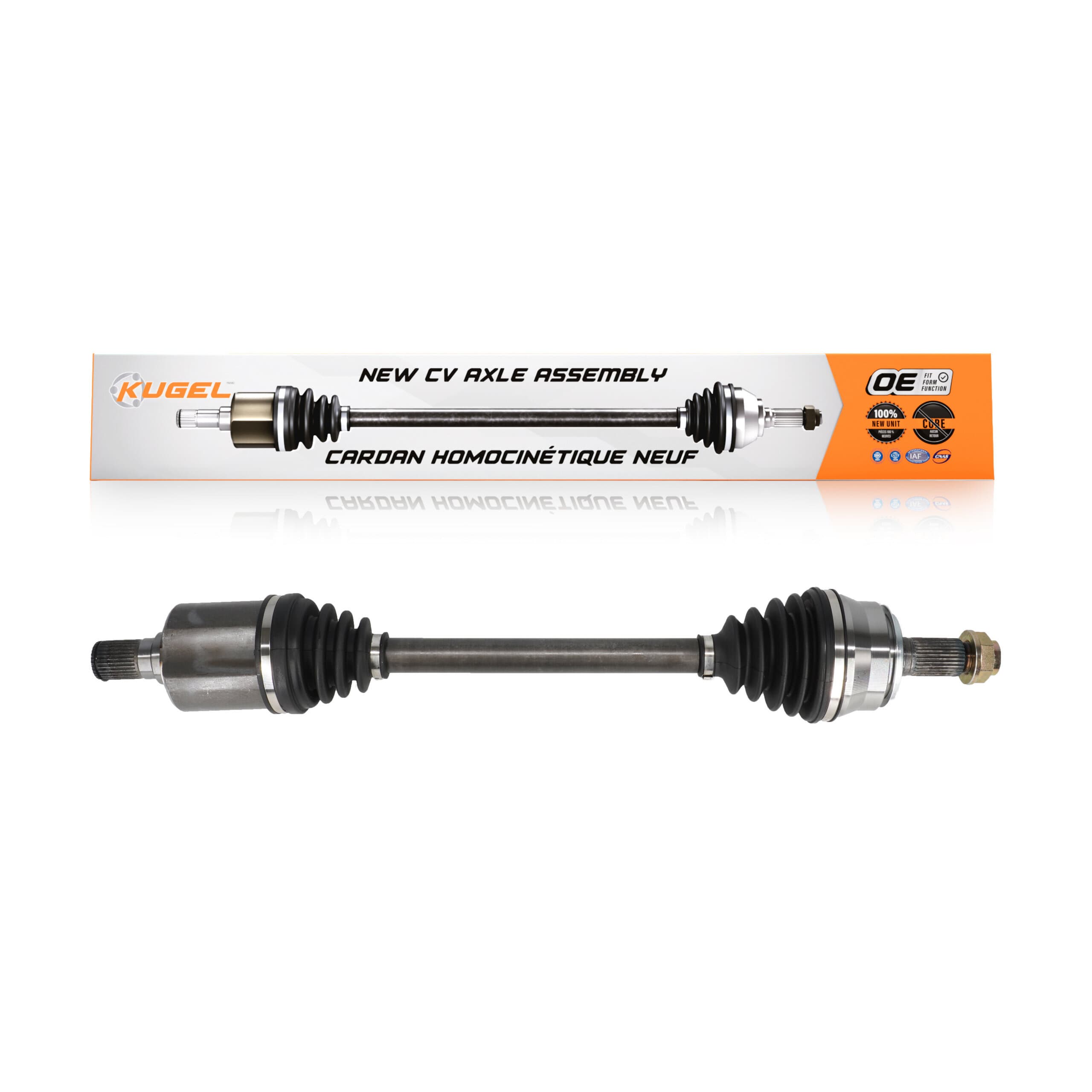 Kugel - NCV-HO21069 - Front Left CV Axle Shaft image 1