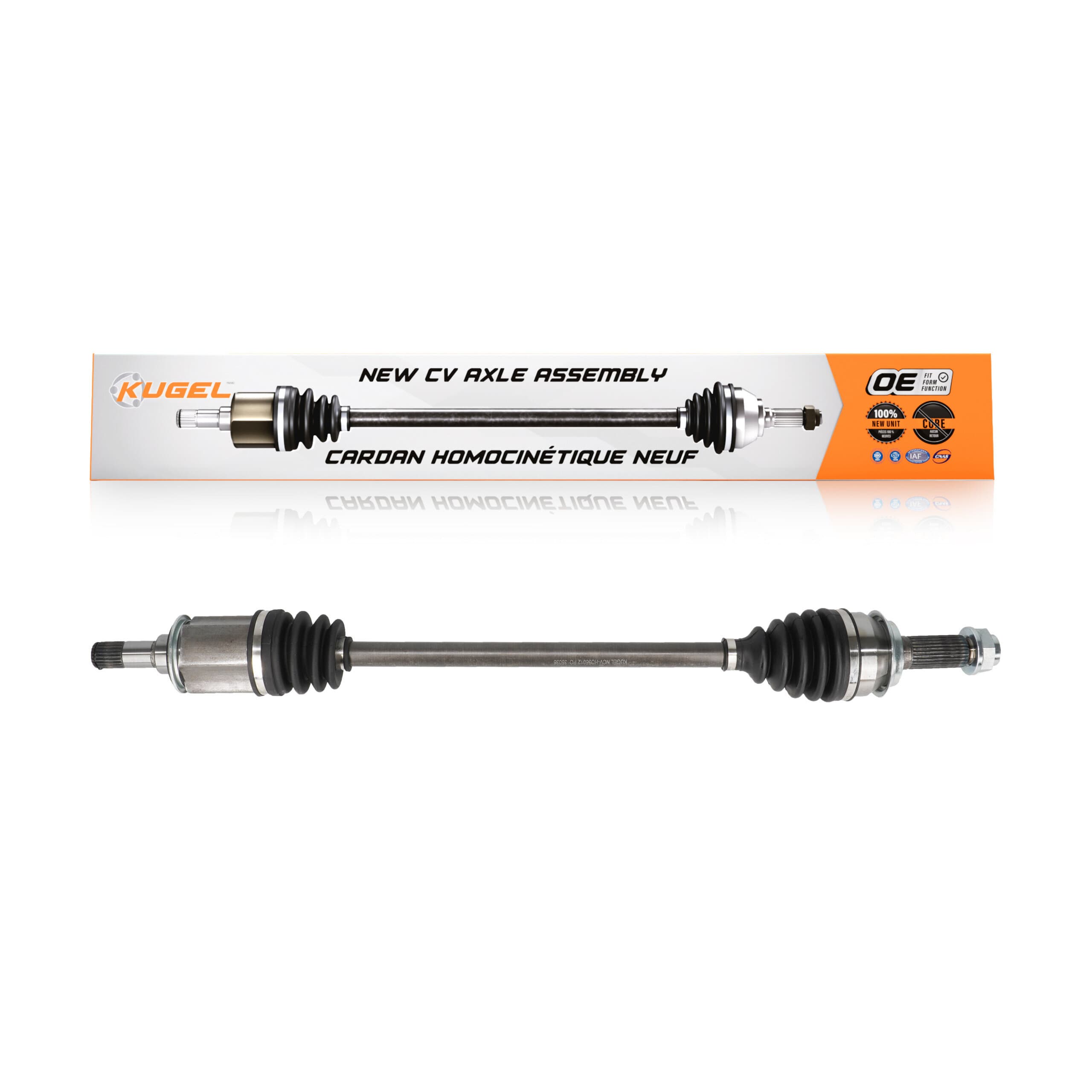 Kugel - NCV-HO36012 - Rear Left CV Axle Shaft image 1