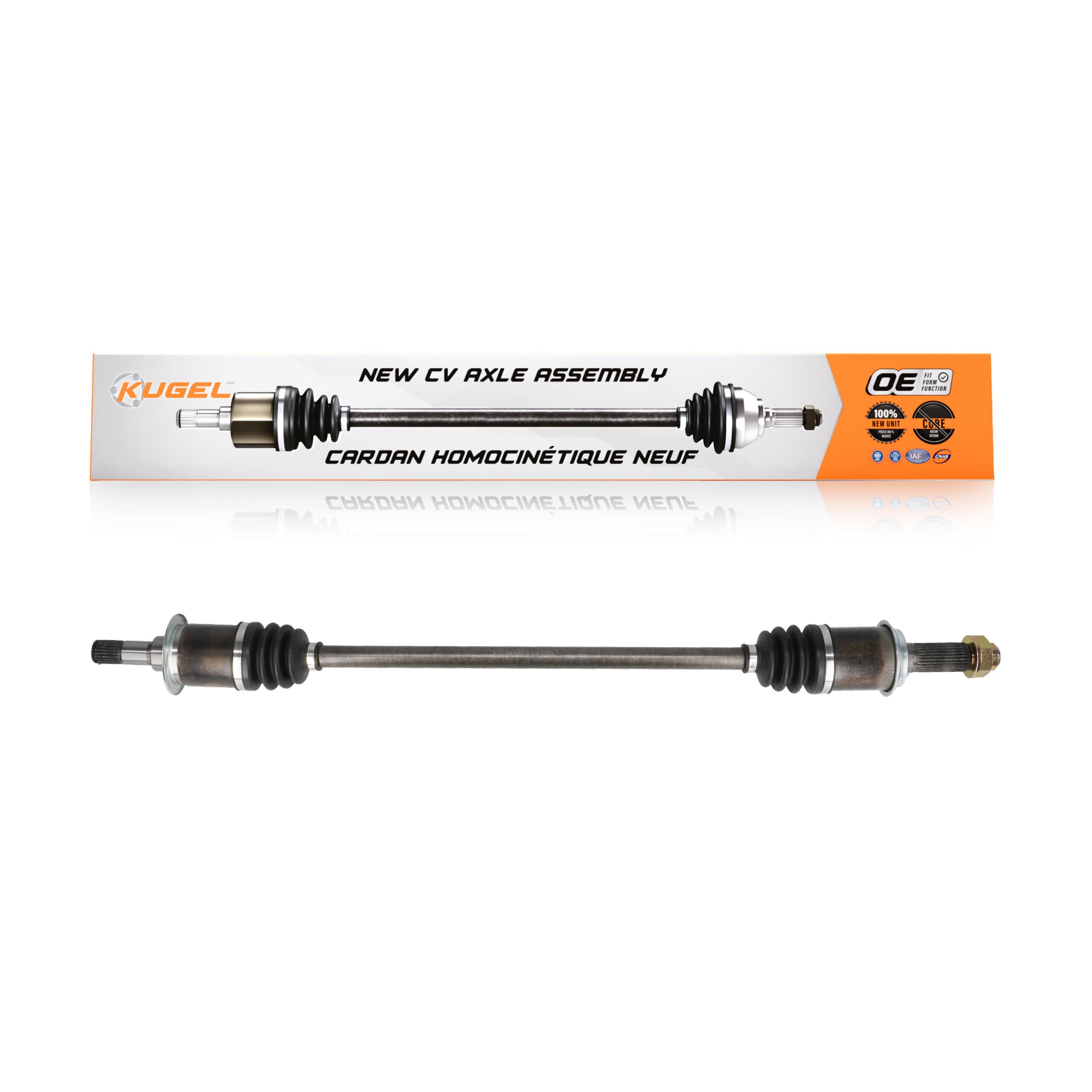 Kugel - NCV-HO36016 - Rear Right CV Axle Shaft image 1