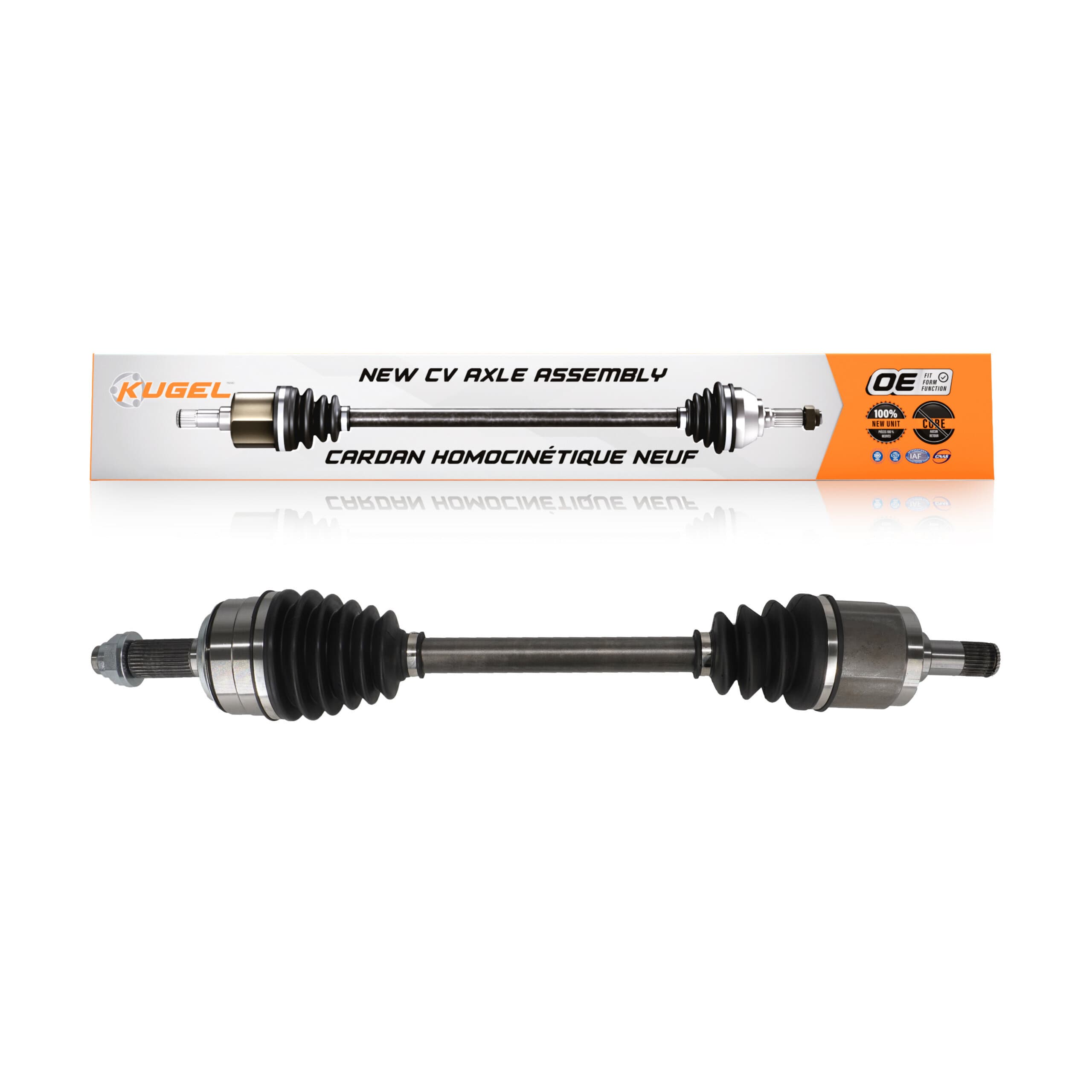 Kugel - NCV-HO36077 - Front Left CV Axle Shaft image 1