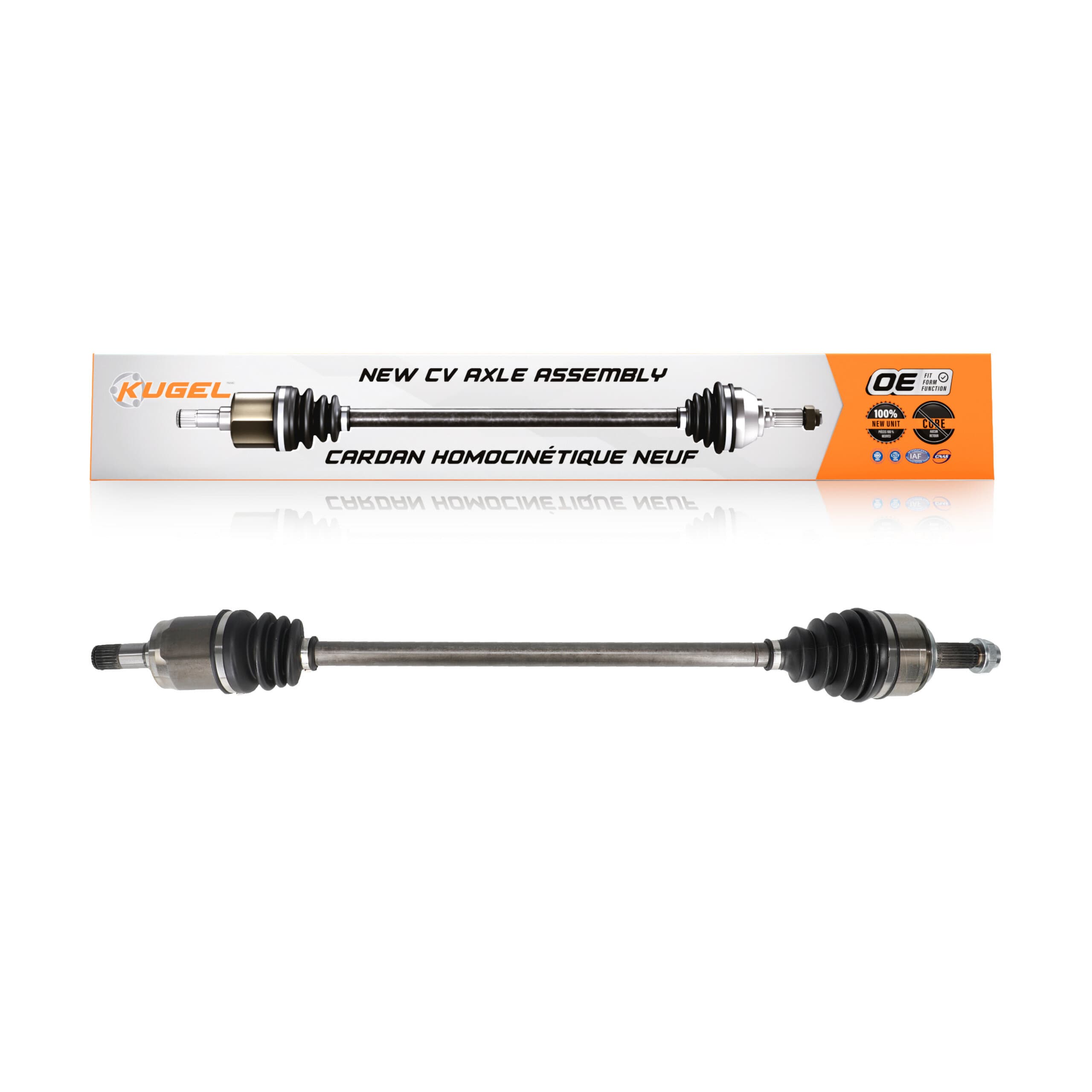 Kugel - NCV-HO36085 - Front Right CV Axle Shaft image 1
