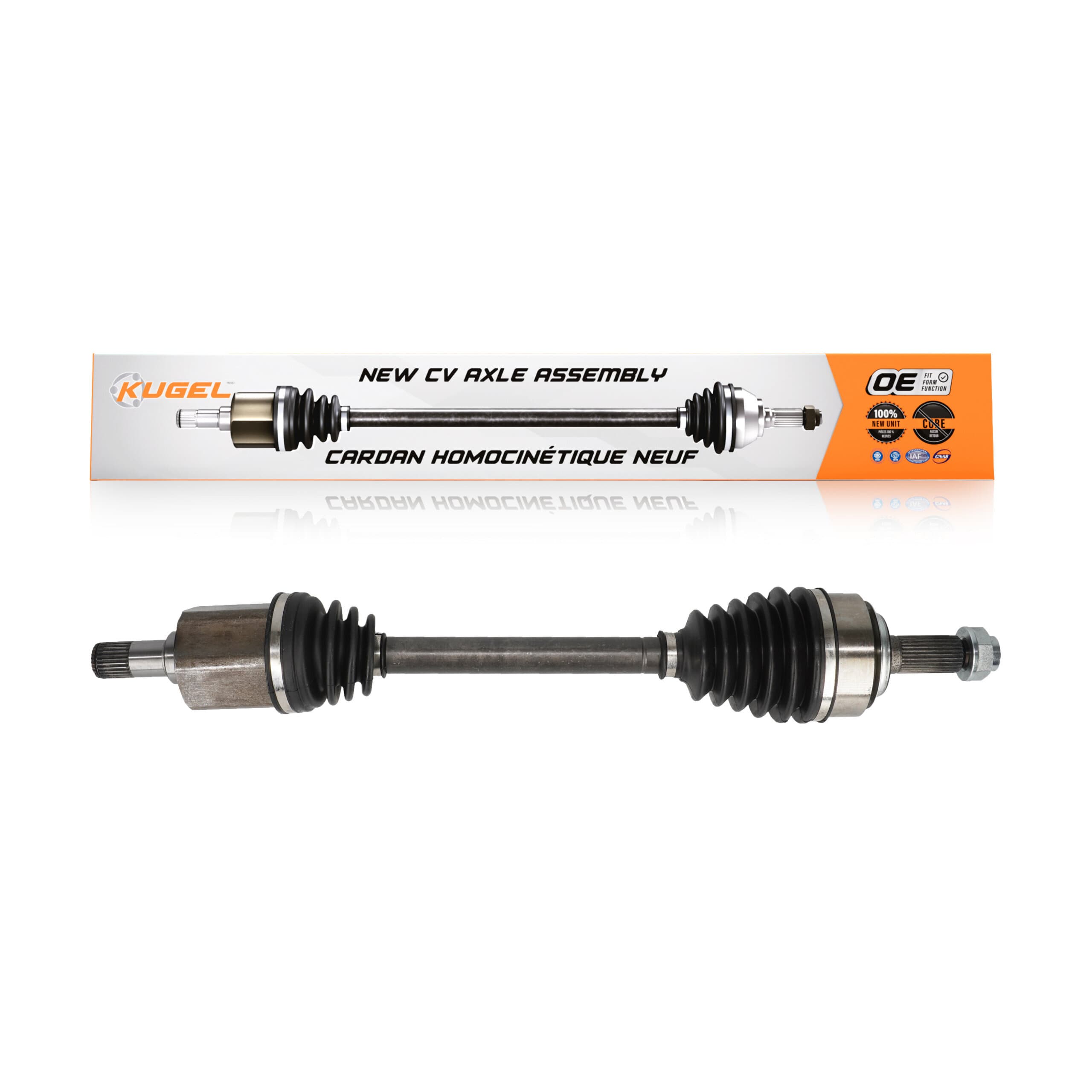 Kugel - NCV-HO36123 - Front Left CV Axle Shaft image 1