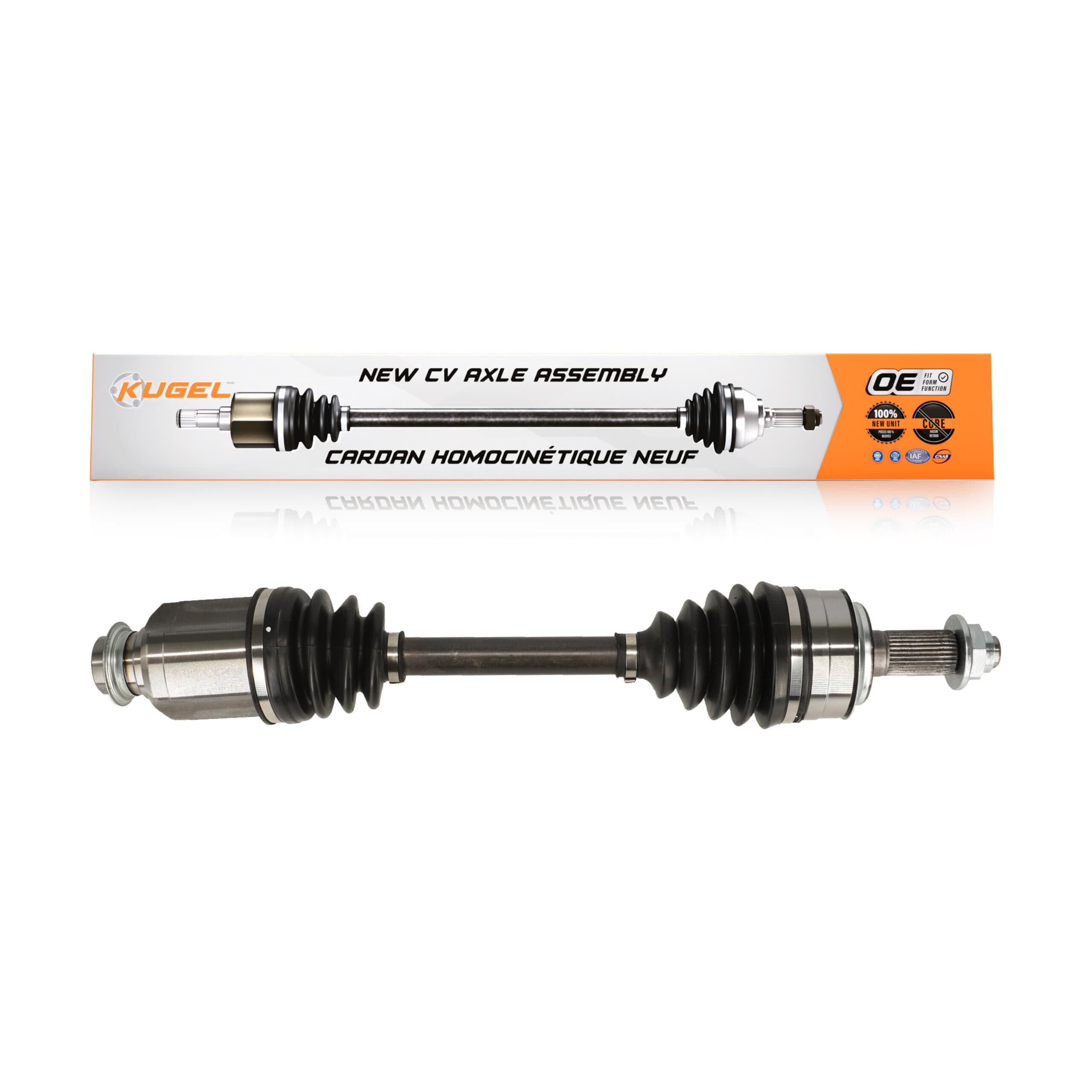Kugel - NCV-HO36174 - Front Right CV Axle Shaft image 1