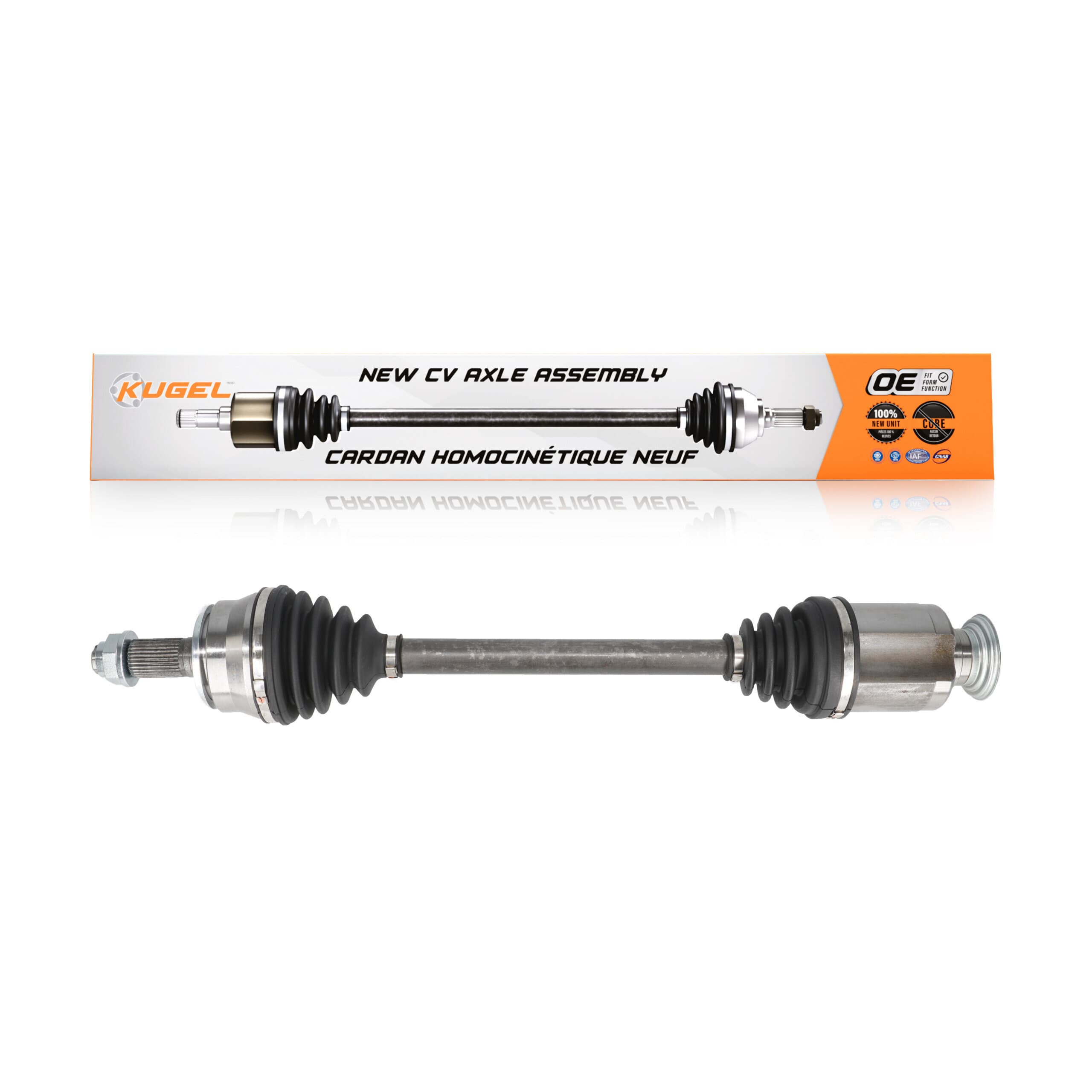 Kugel - NCV-HO36178 - Front Right CV Axle Shaft image 1