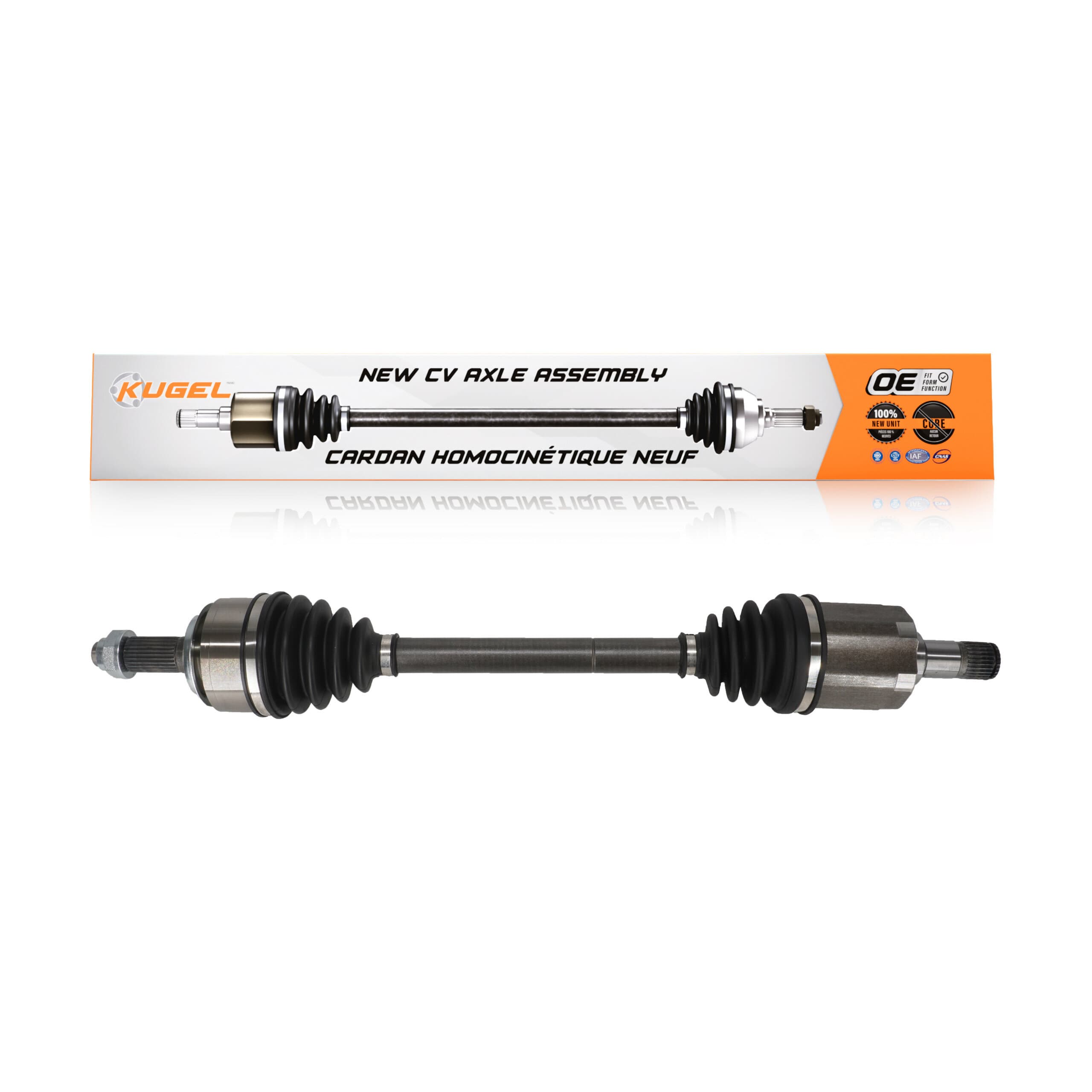 Kugel - NCV-HO36182 - Front Left CV Axle Shaft image 1