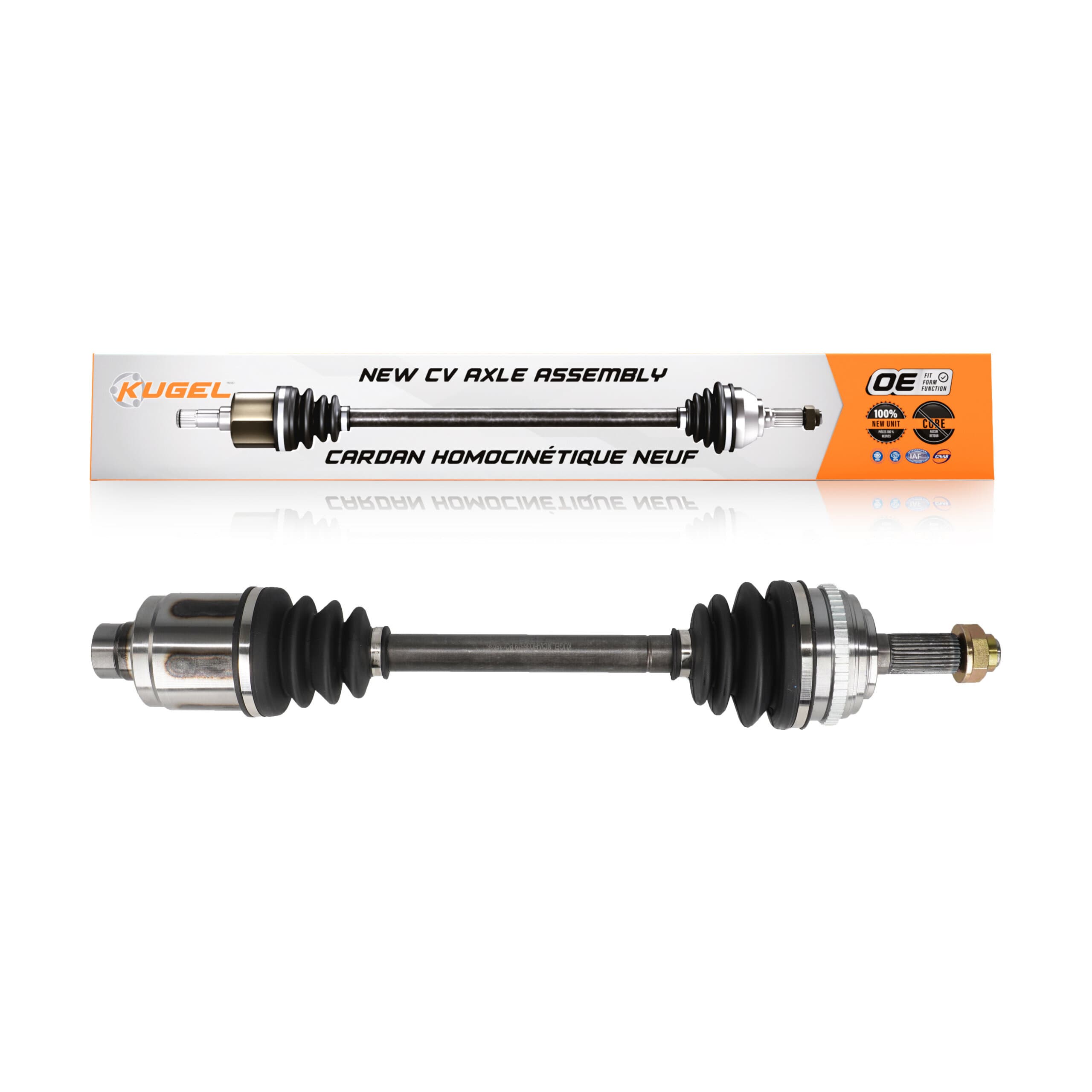 Kugel - NCV-HO36519 - Front Left CV Axle Shaft image 1