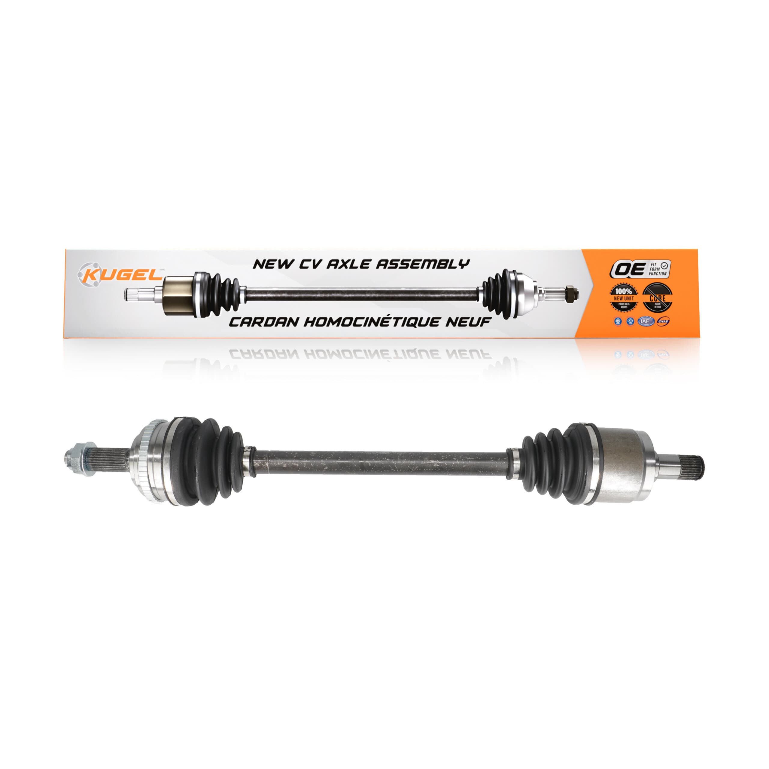 Kugel - NCV-HO36547 - Front Left CV Axle Shaft image 1
