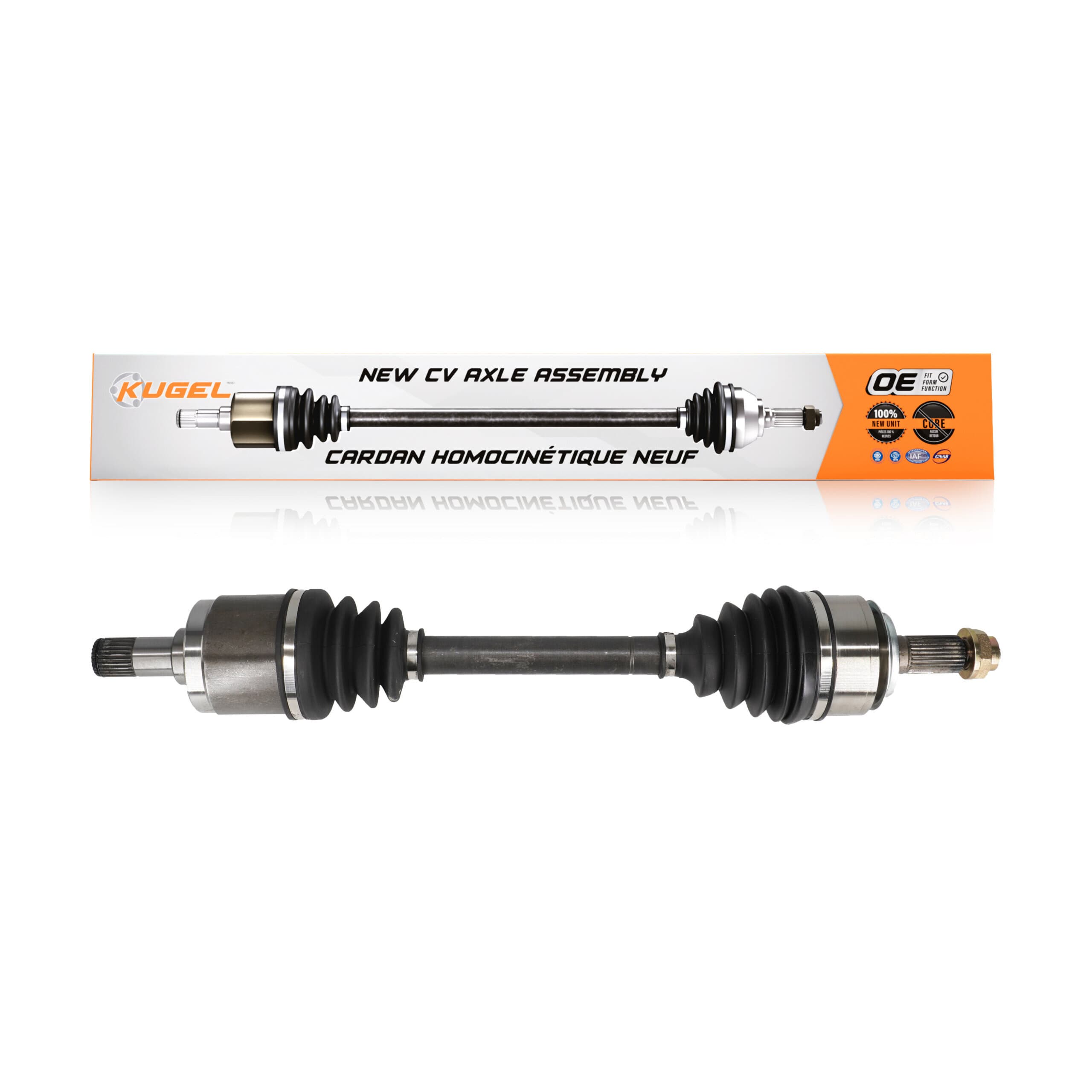 Kugel - NCV-HO36570 - Front Left CV Axle Shaft image 1