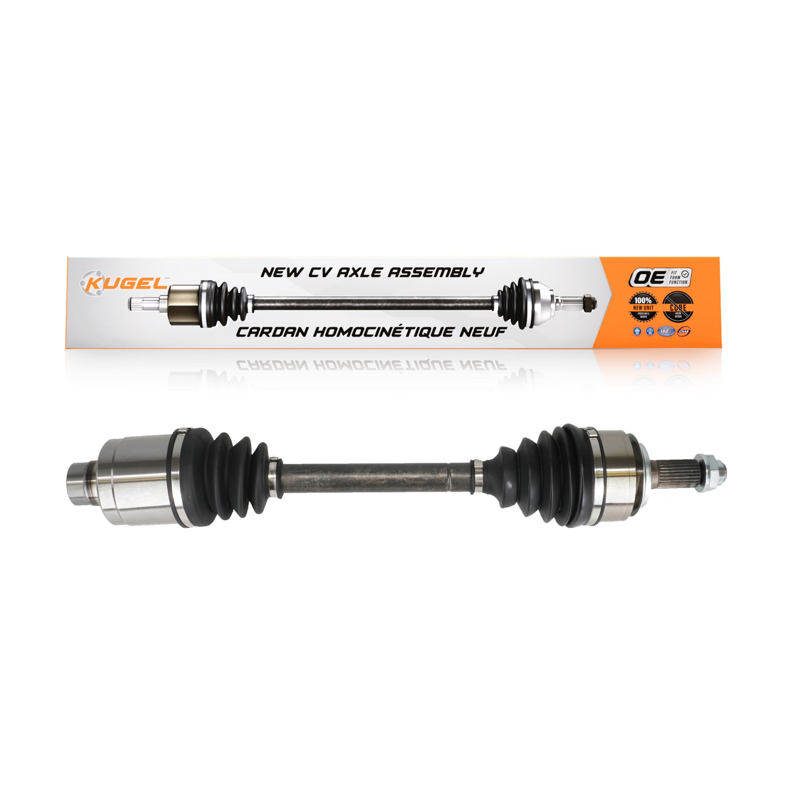 Kugel - NCV-HO36571 - Front Right CV Axle Shaft image 1