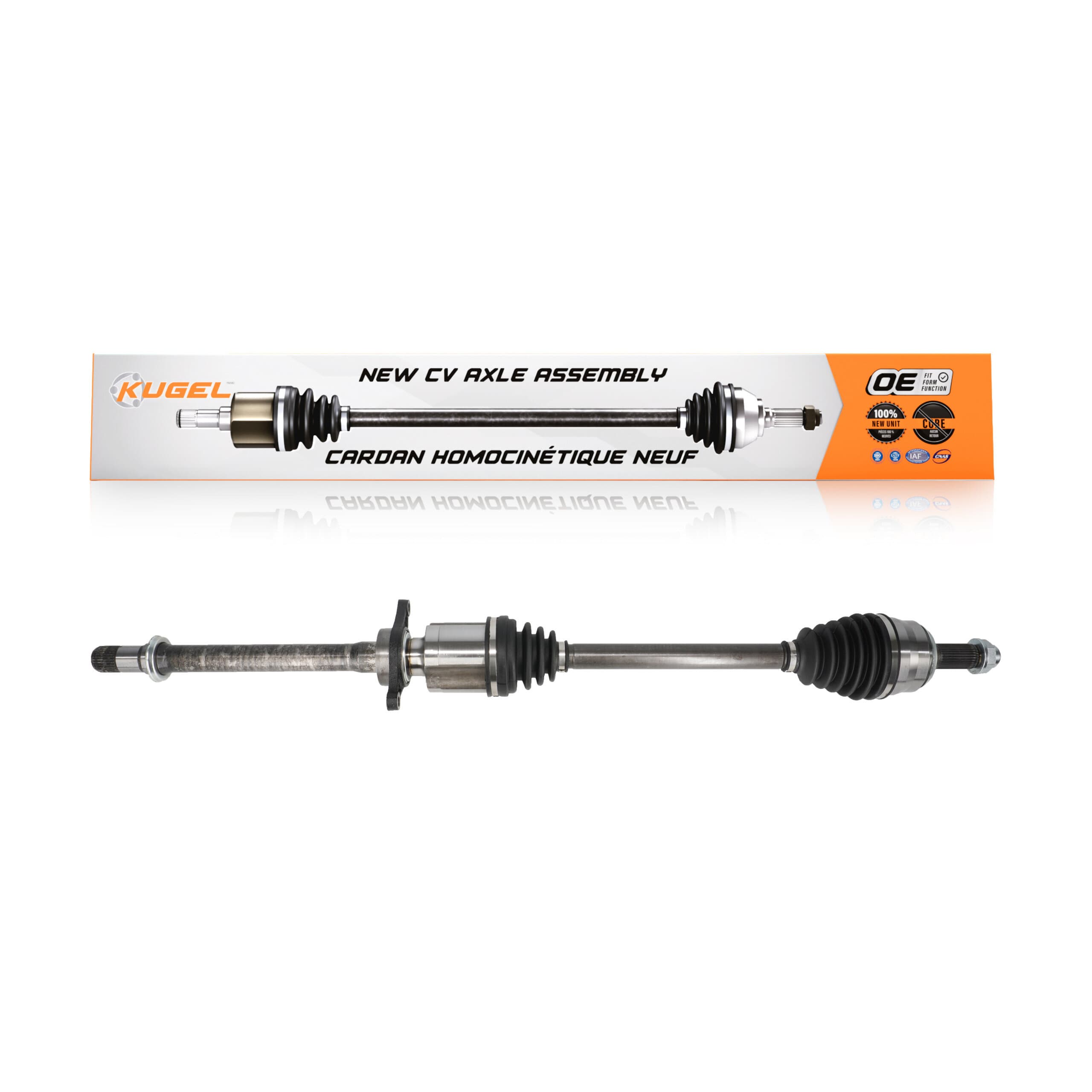 Kugel - NCV-HO36603 - Front Right CV Axle Shaft image 1