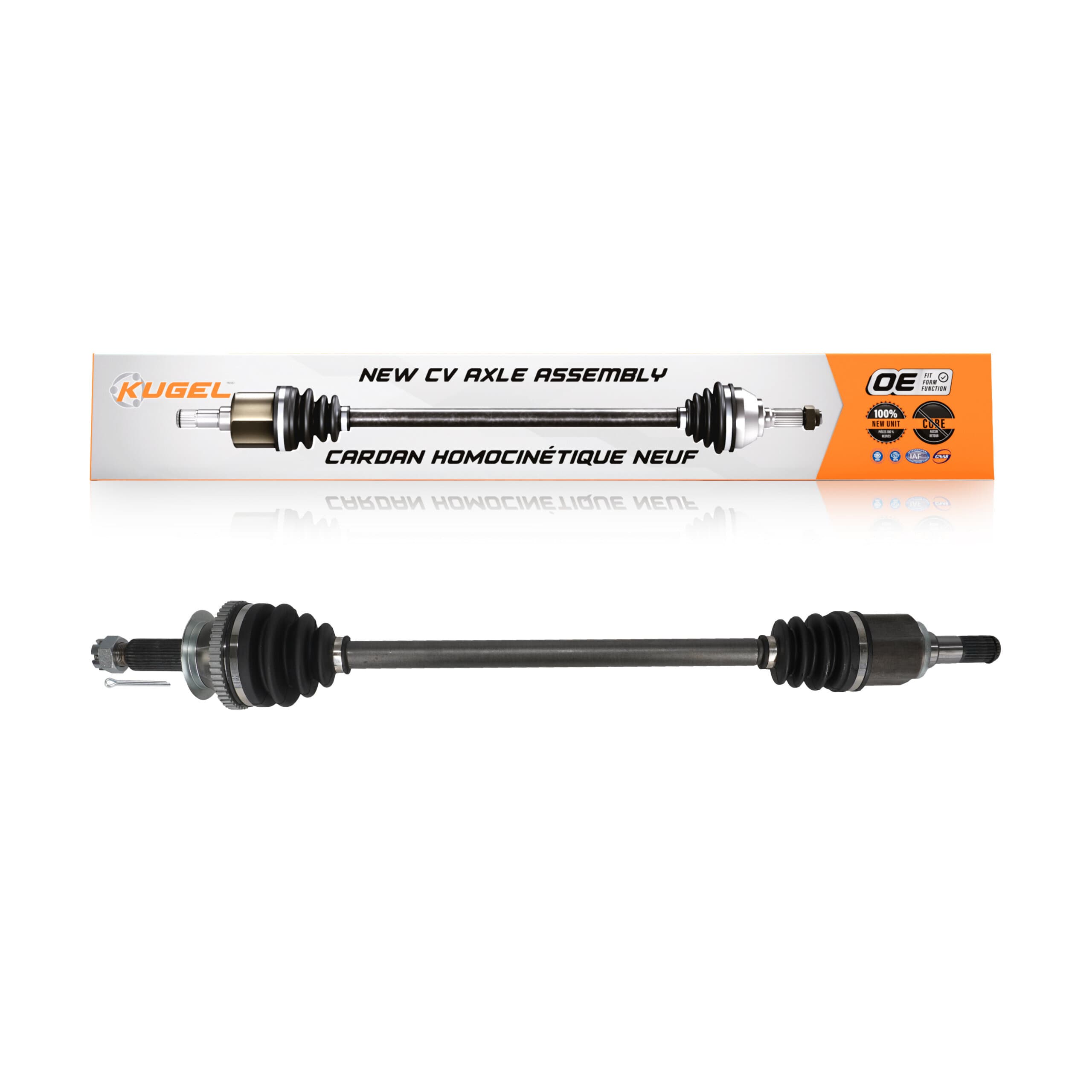 Kugel - NCV-HY37038 - Rear Right CV Axle Shaft image 1