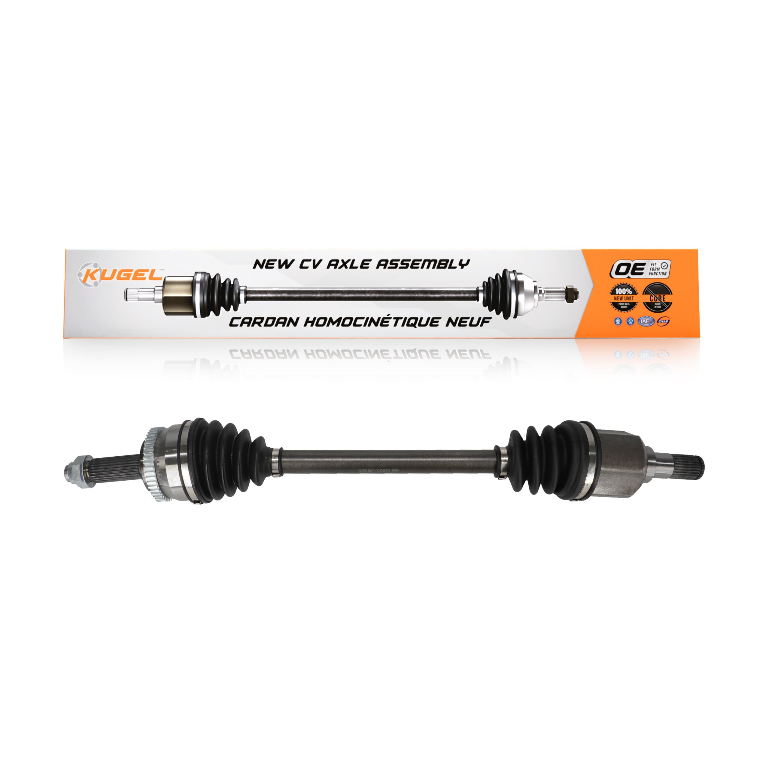 Kugel - NCV-HY37045 - Front Left CV Axle Shaft image 1