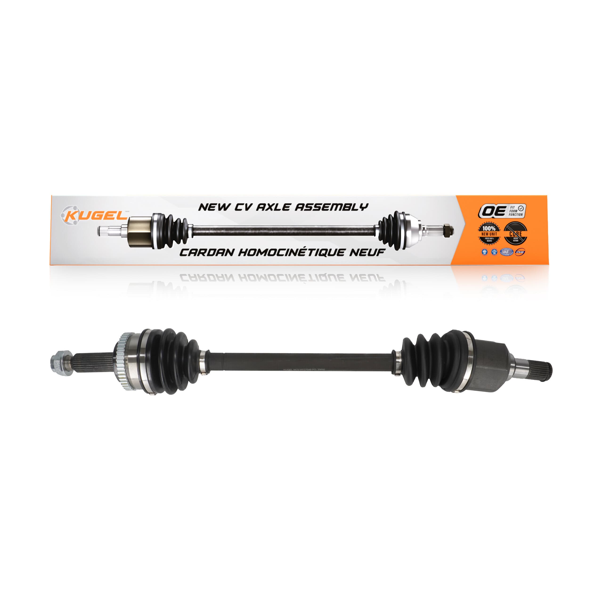 Kugel - NCV-HY37049 - Front Left CV Axle Shaft image 1