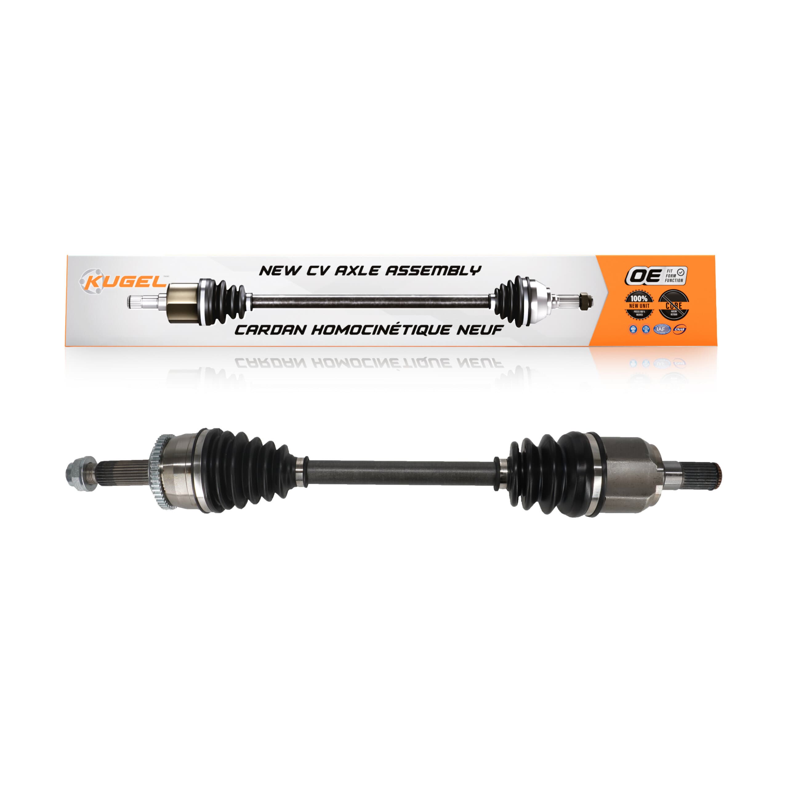 Kugel - NCV-HY37090 - Front Left CV Axle Shaft image 1