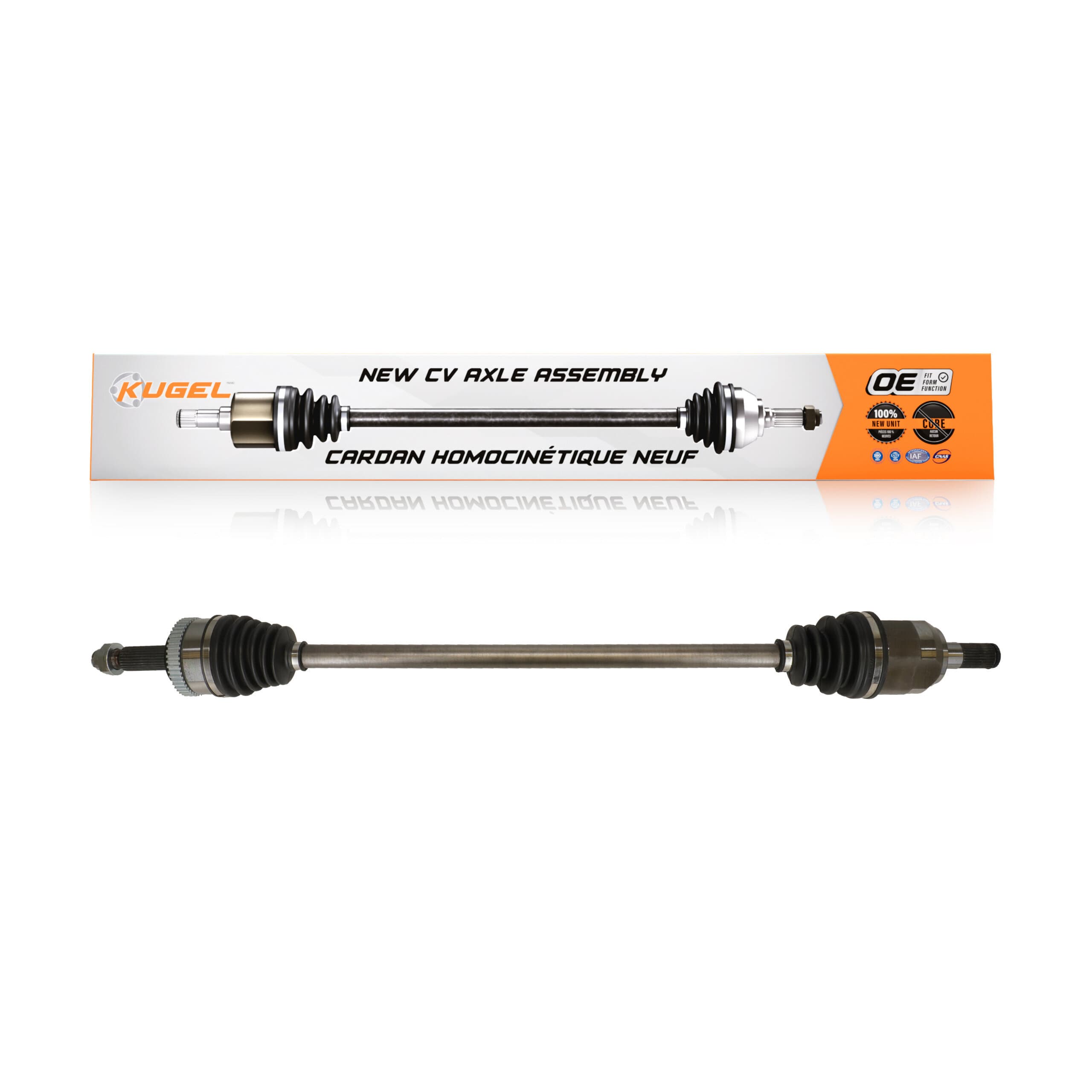 Kugel - NCV-HY37094 - Front Right CV Axle Shaft image 1