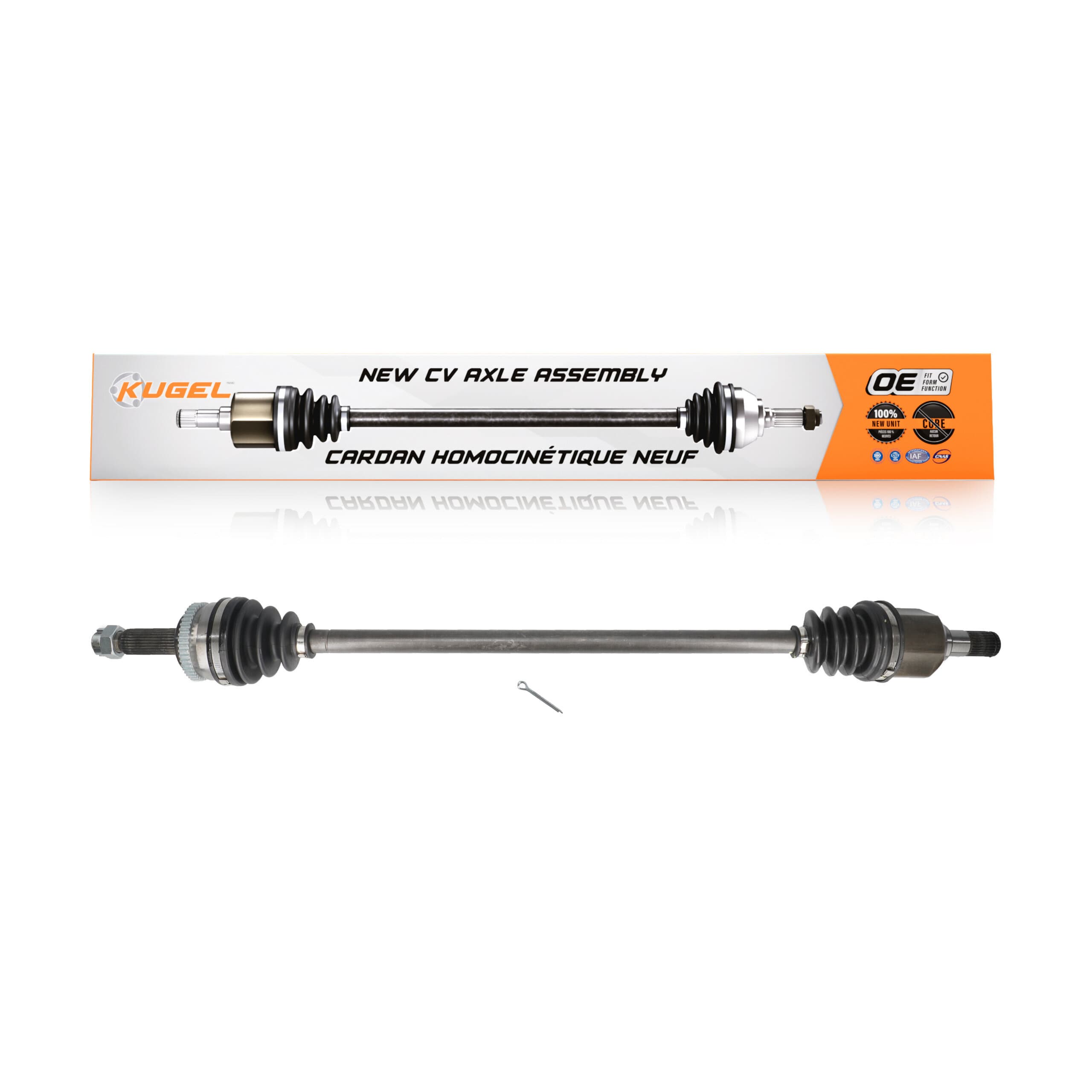 Kugel - NCV-HY37570 - Front Right CV Axle Shaft image 1