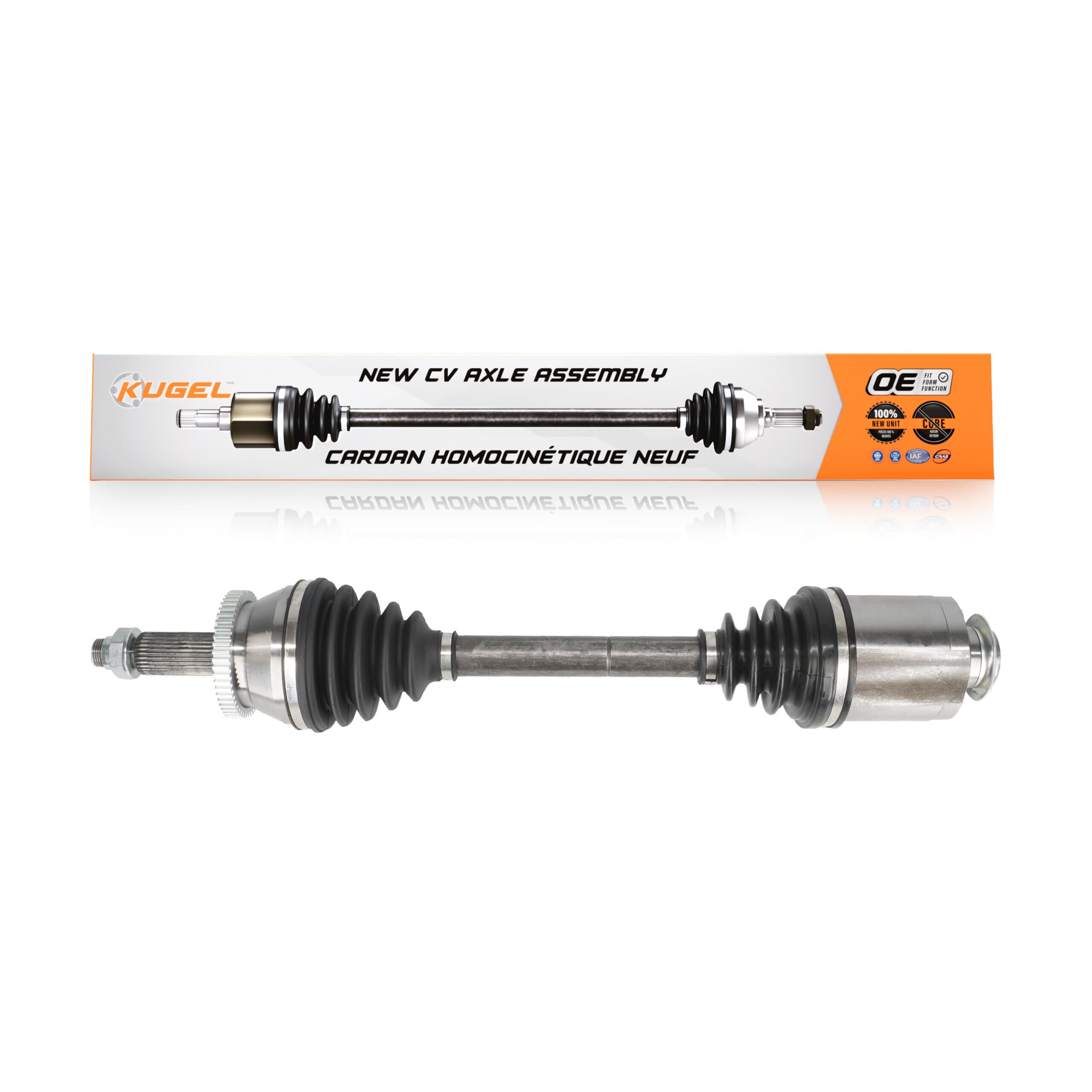 Kugel - NCV-HY75075 - Front Right CV Axle Shaft image 1