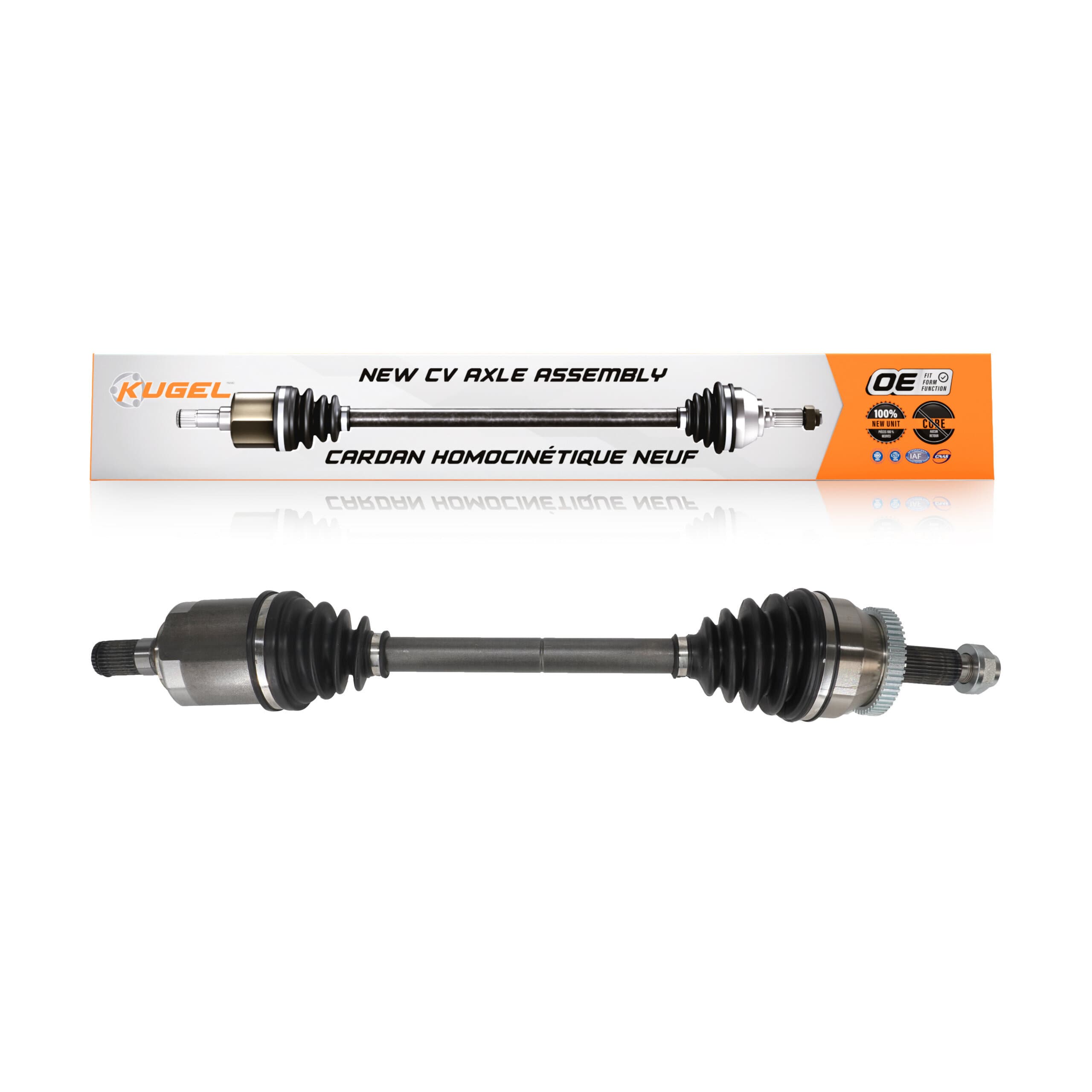 Kugel - NCV-KA75086 - Front Left CV Axle Shaft image 1