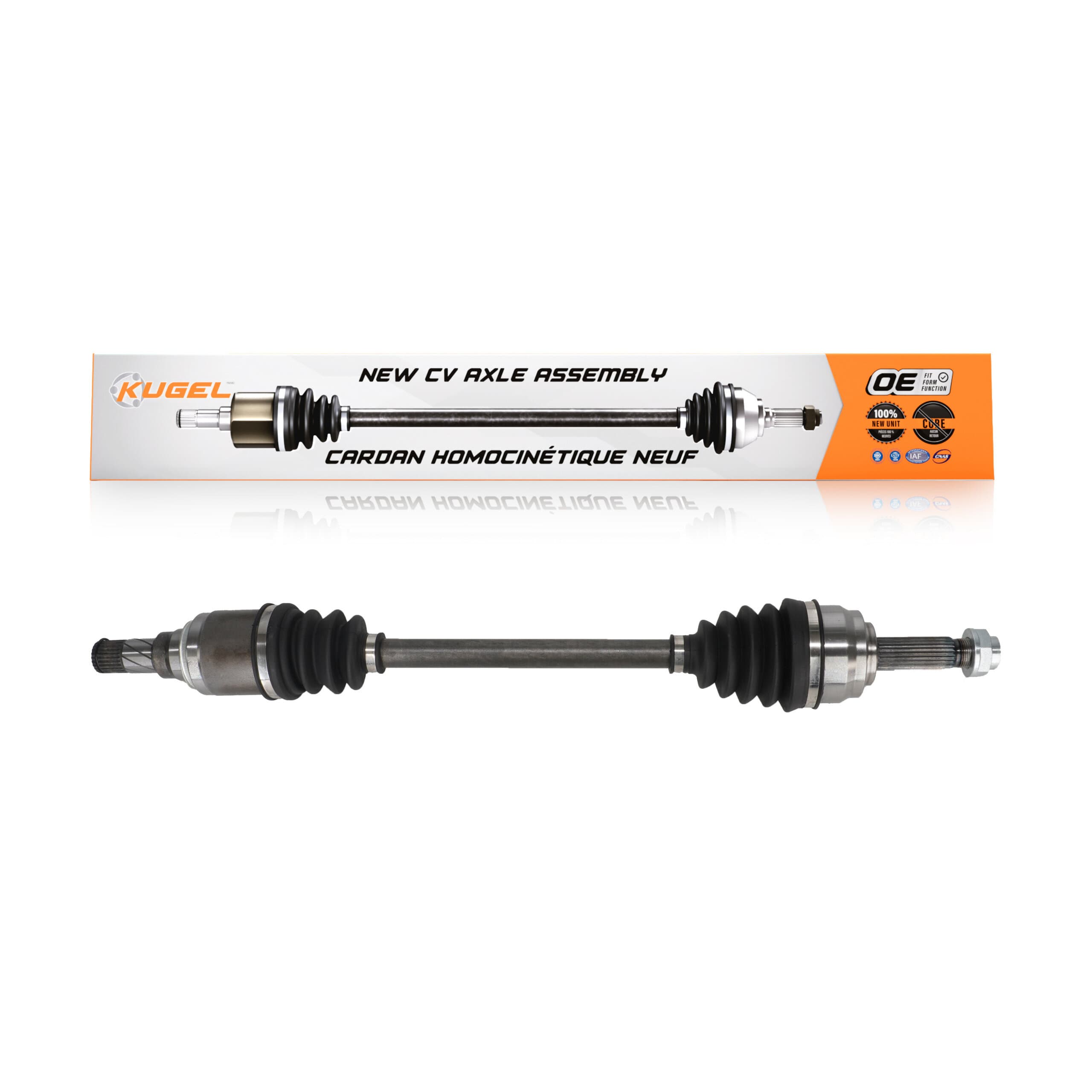 Kugel - NCV-MI53082 - Front Left CV Axle Shaft image 1