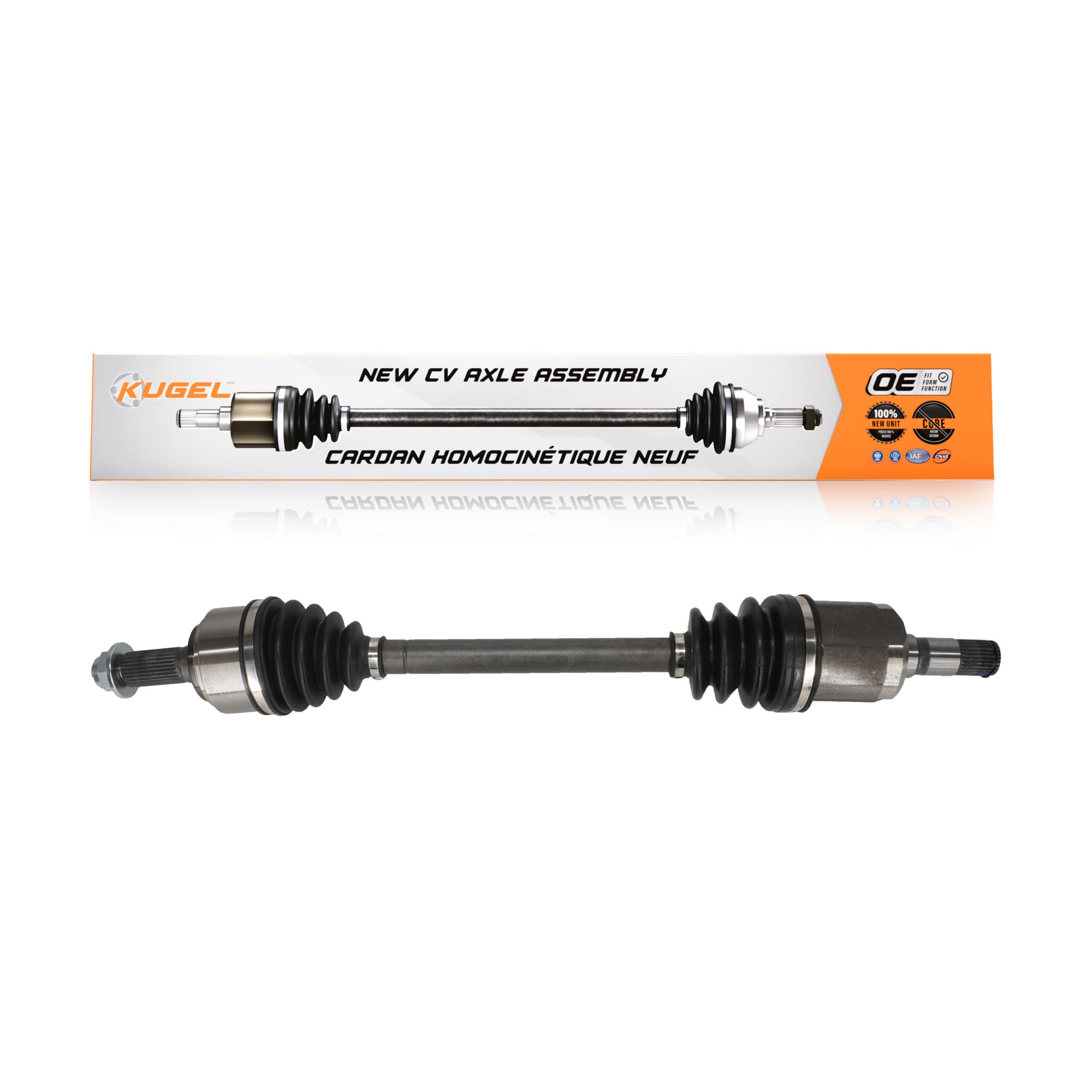 Kugel - NCV-MZ47005 - Front Left CV Axle Shaft image 1