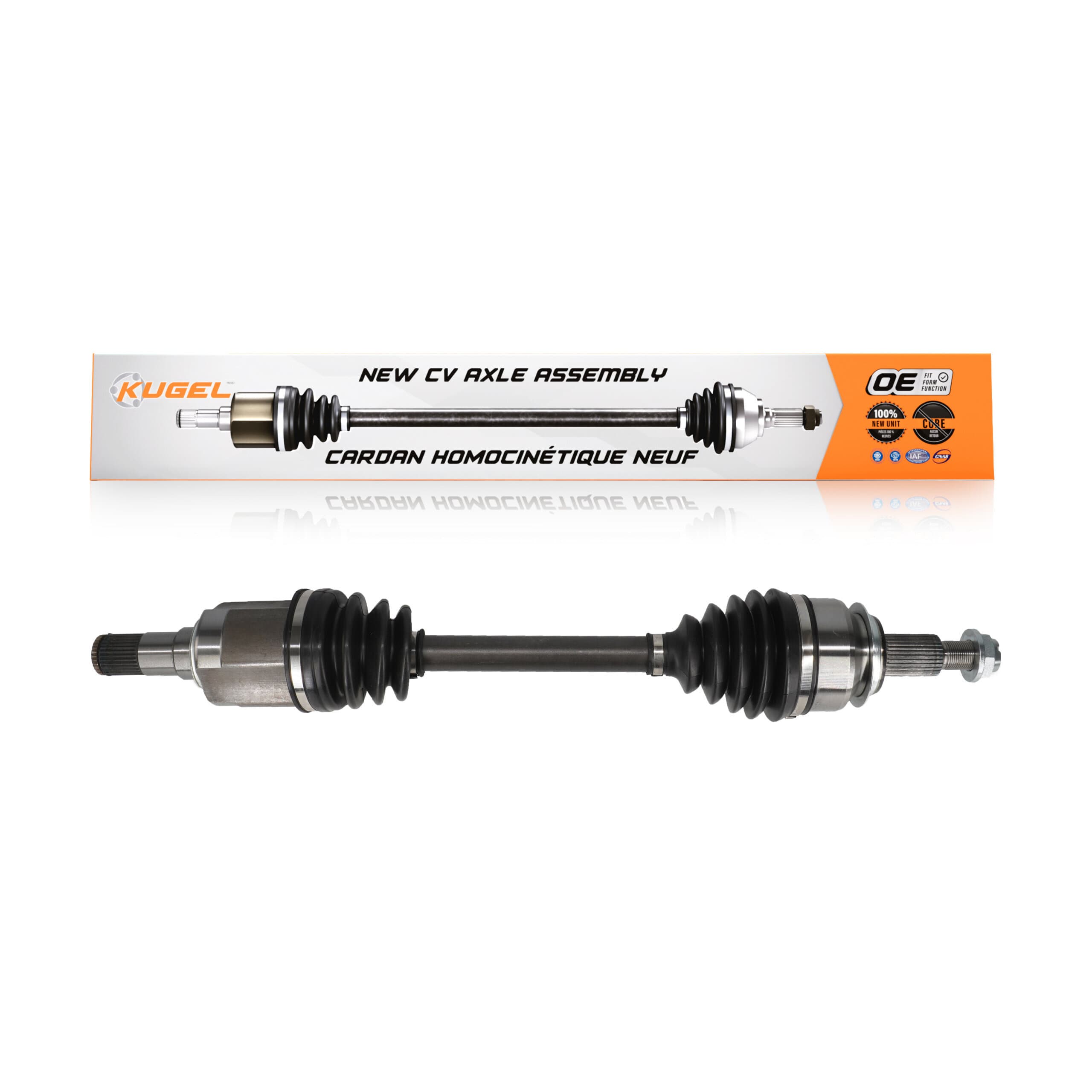 Kugel - NCV-MZ47032 - Front Left CV Axle Shaft image 1