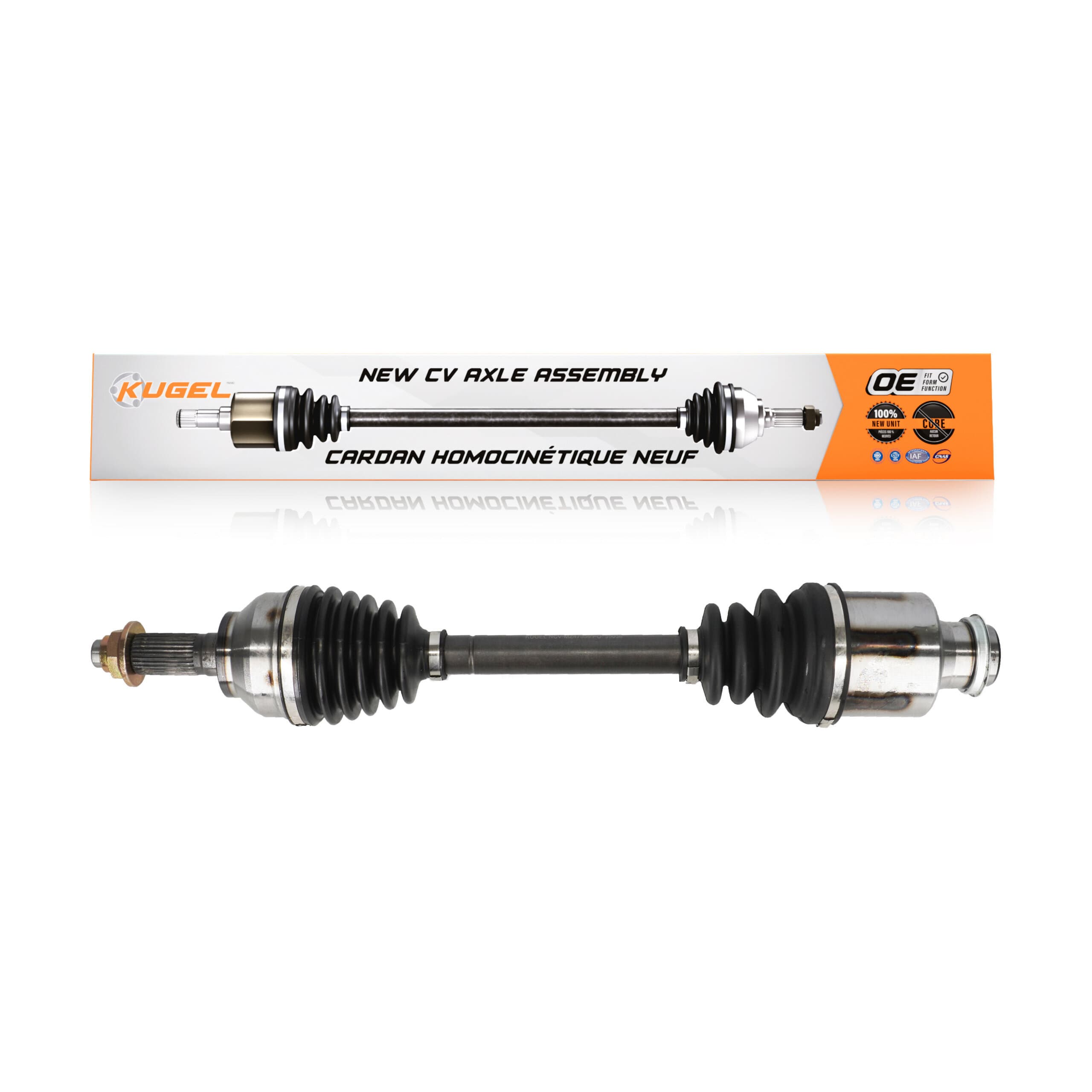 Kugel - NCV-MZ47556 - Front Right CV Axle Shaft image 1