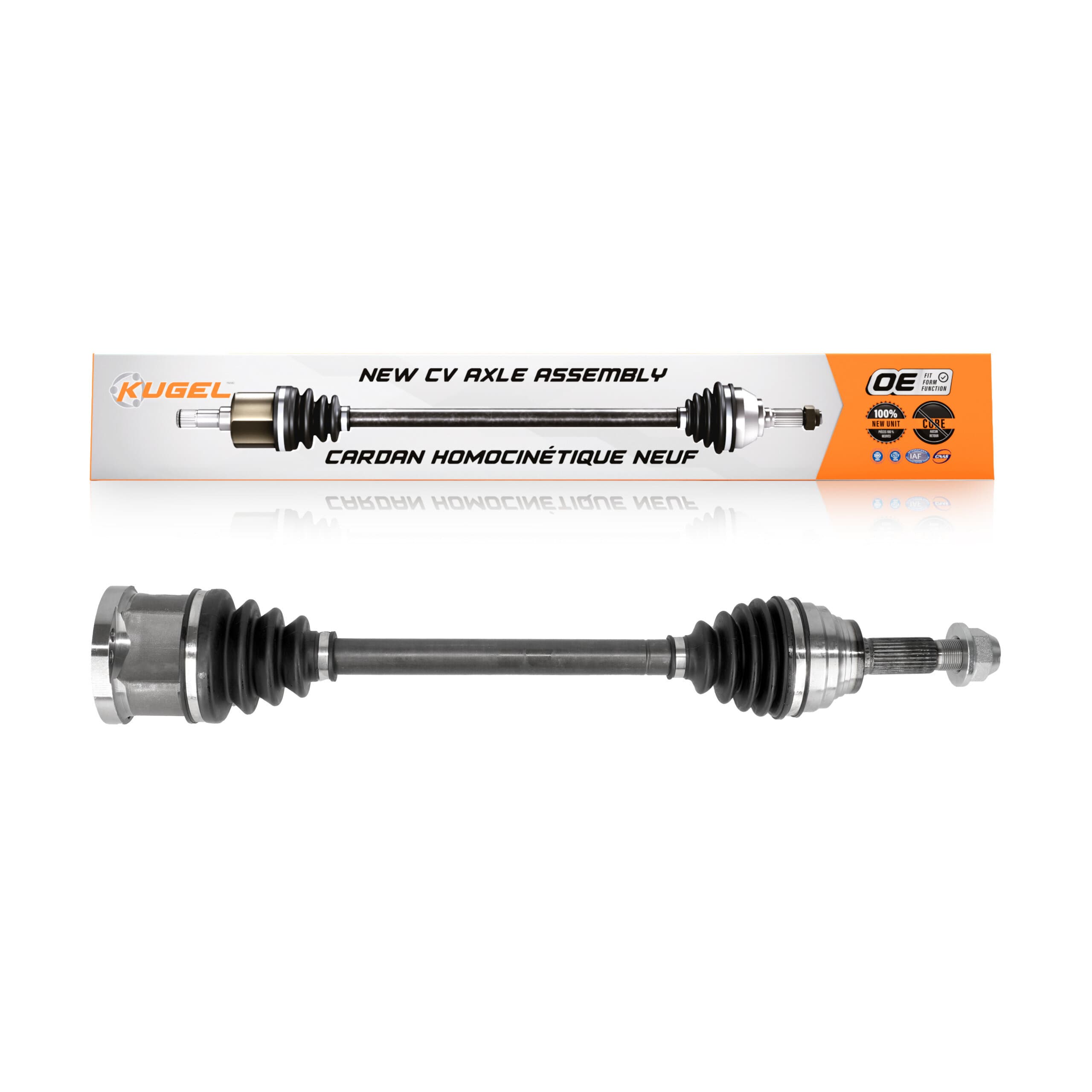 Kugel - NCV-NI39003 - Front Left CV Axle Shaft image 1