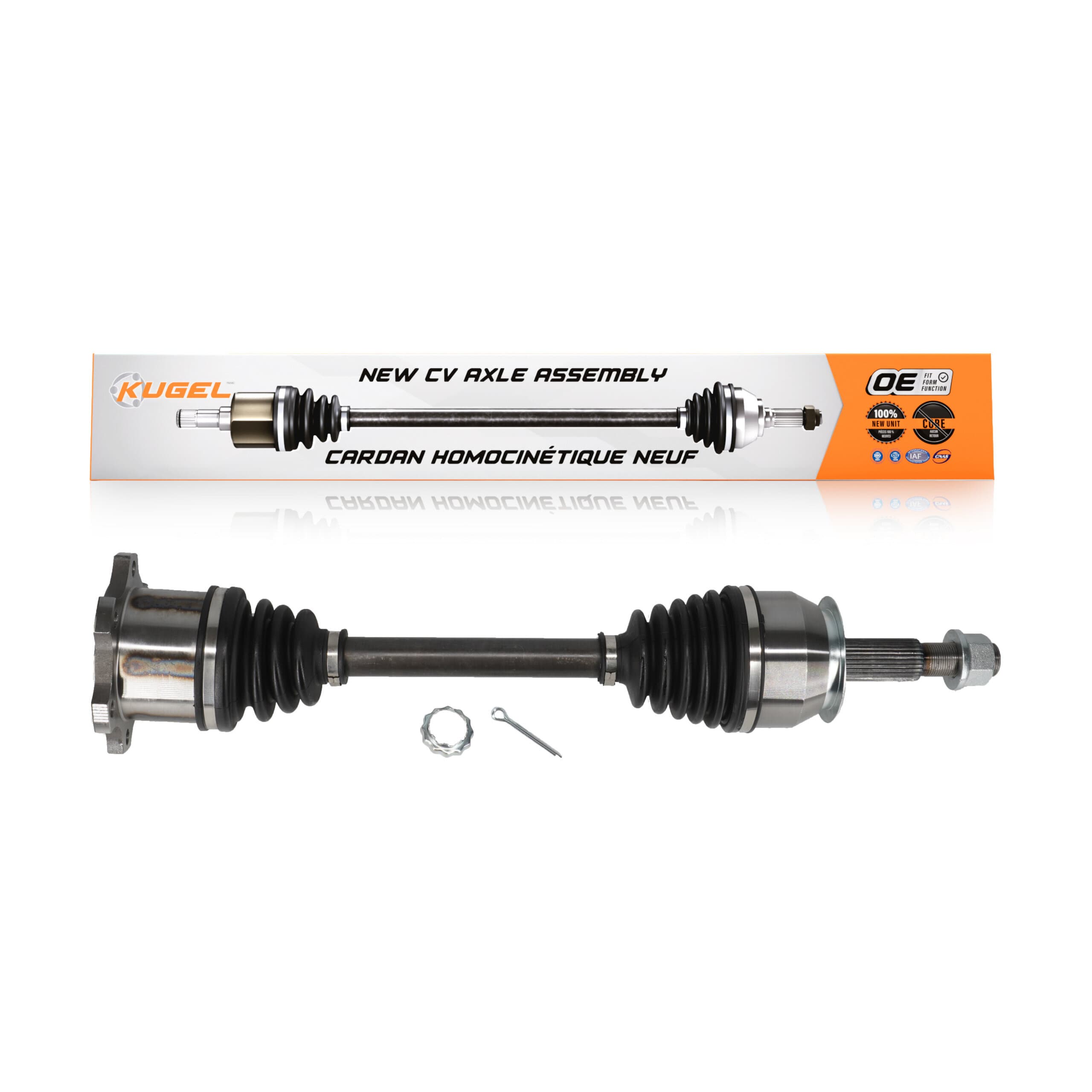 Kugel - NCV-NI53595 - Front Left CV Axle Shaft image 1