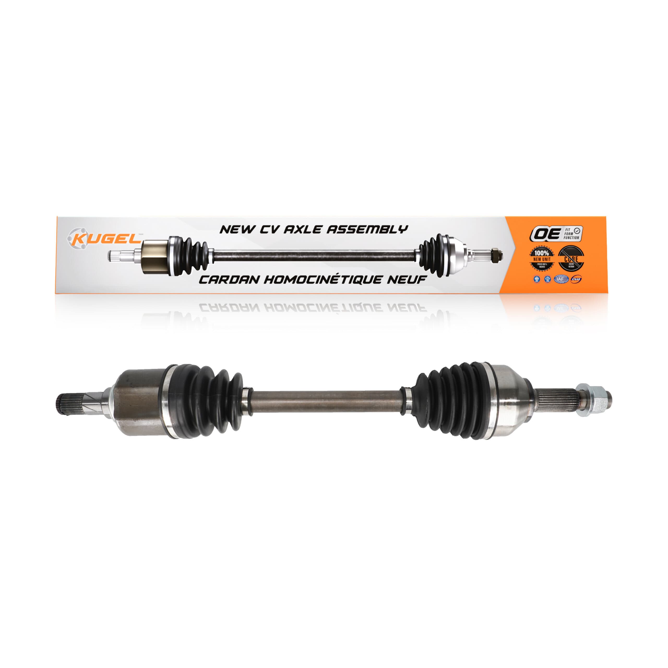 Kugel - NCV-NI53911 - Front Left CV Axle Shaft image 1
