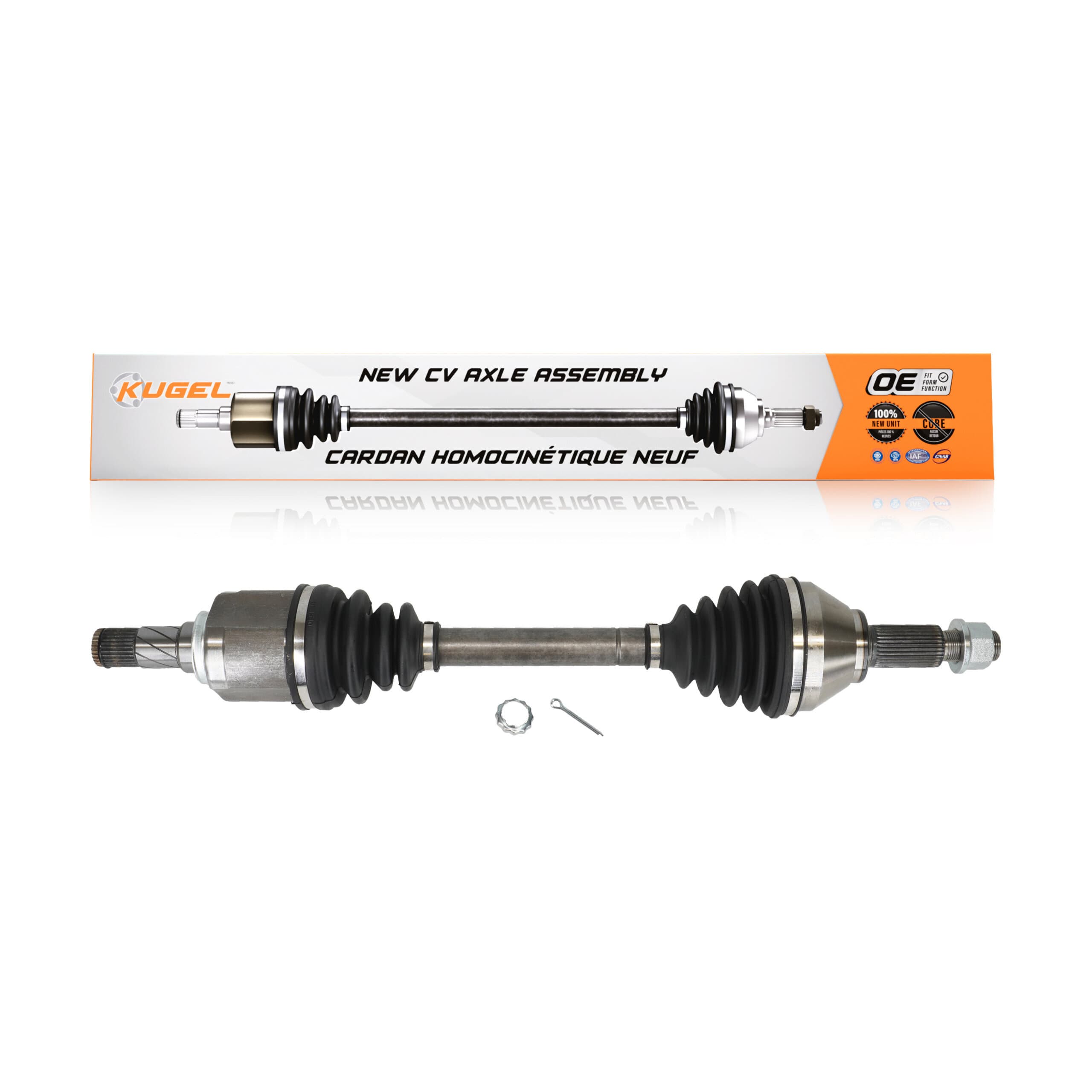 Kugel - NCV-NI53915 - Front Left CV Axle Shaft image 1