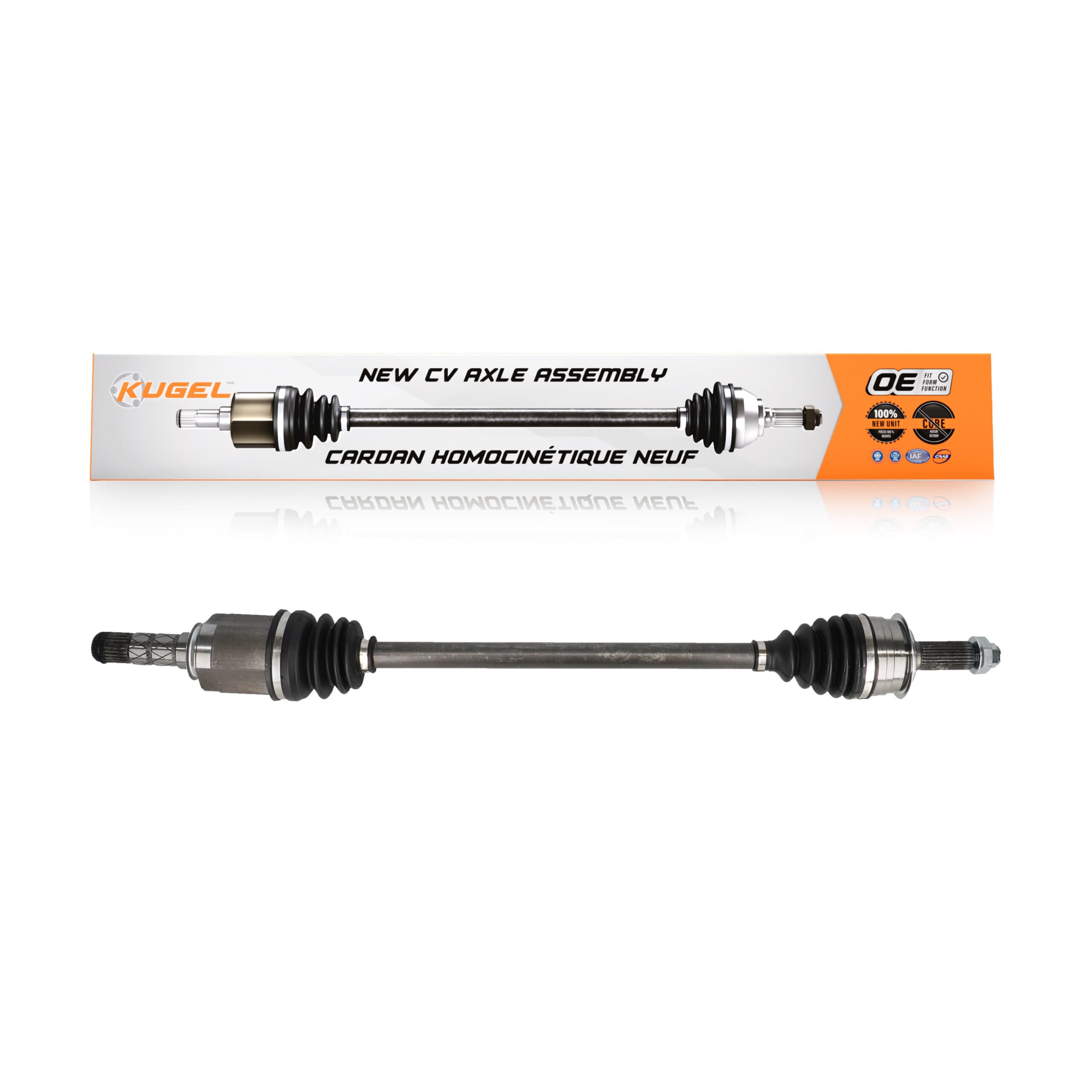 Kugel - NCV-SB66000 - Front Right CV Axle Shaft image 1