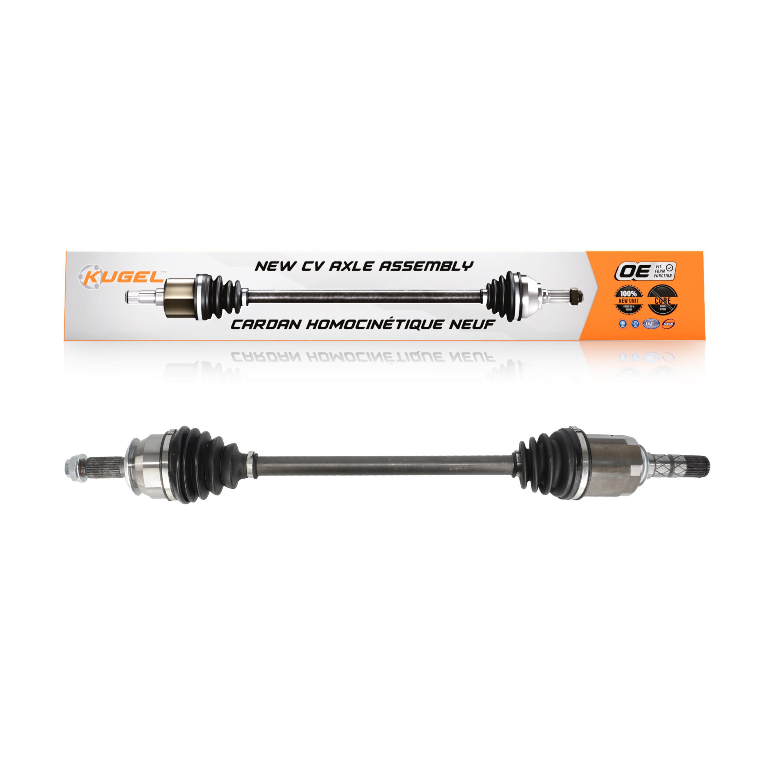 Kugel - NCV-SB66012 - Front Left CV Axle Shaft image 1