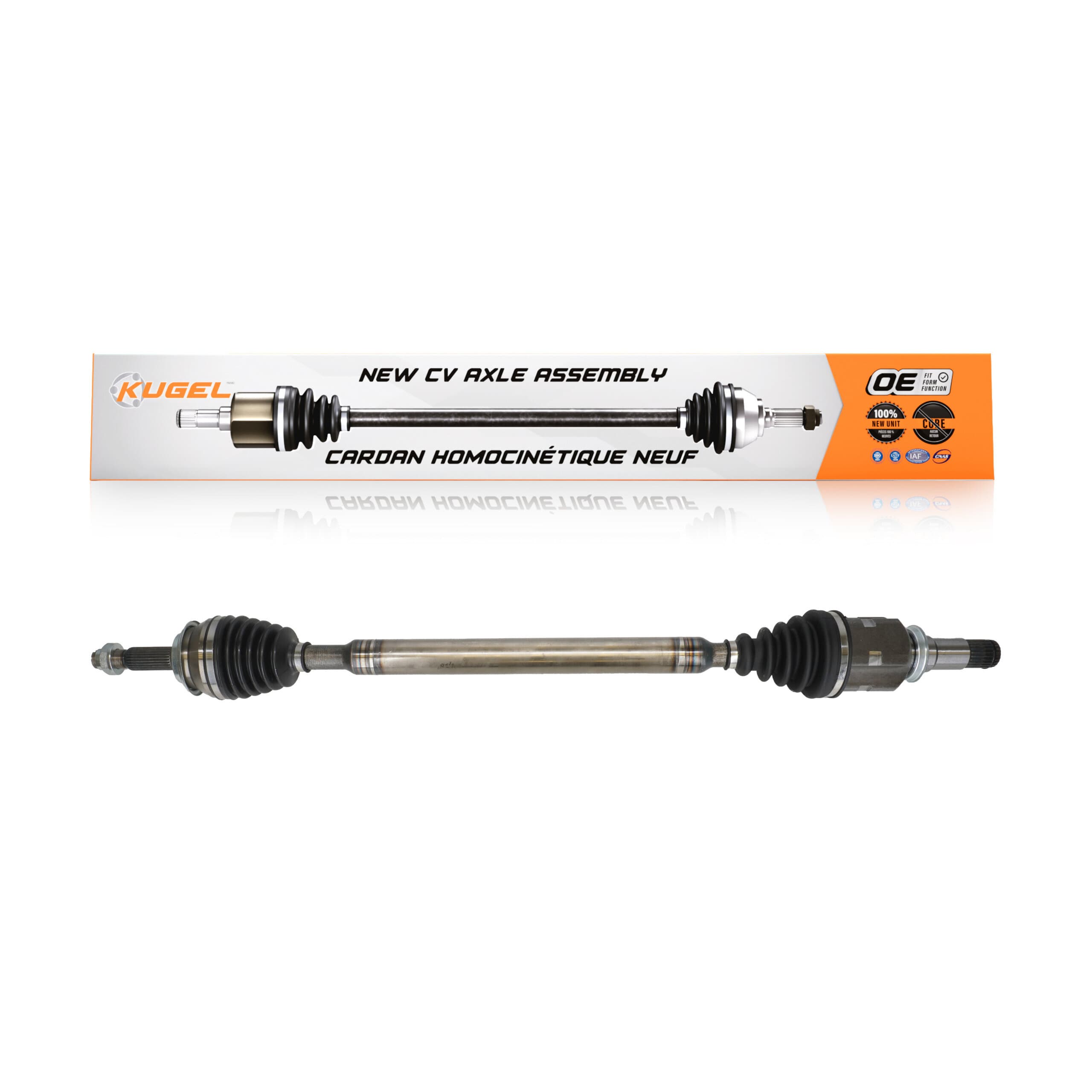 Kugel - NCV-TO69021 - Front Right CV Axle Shaft image 1