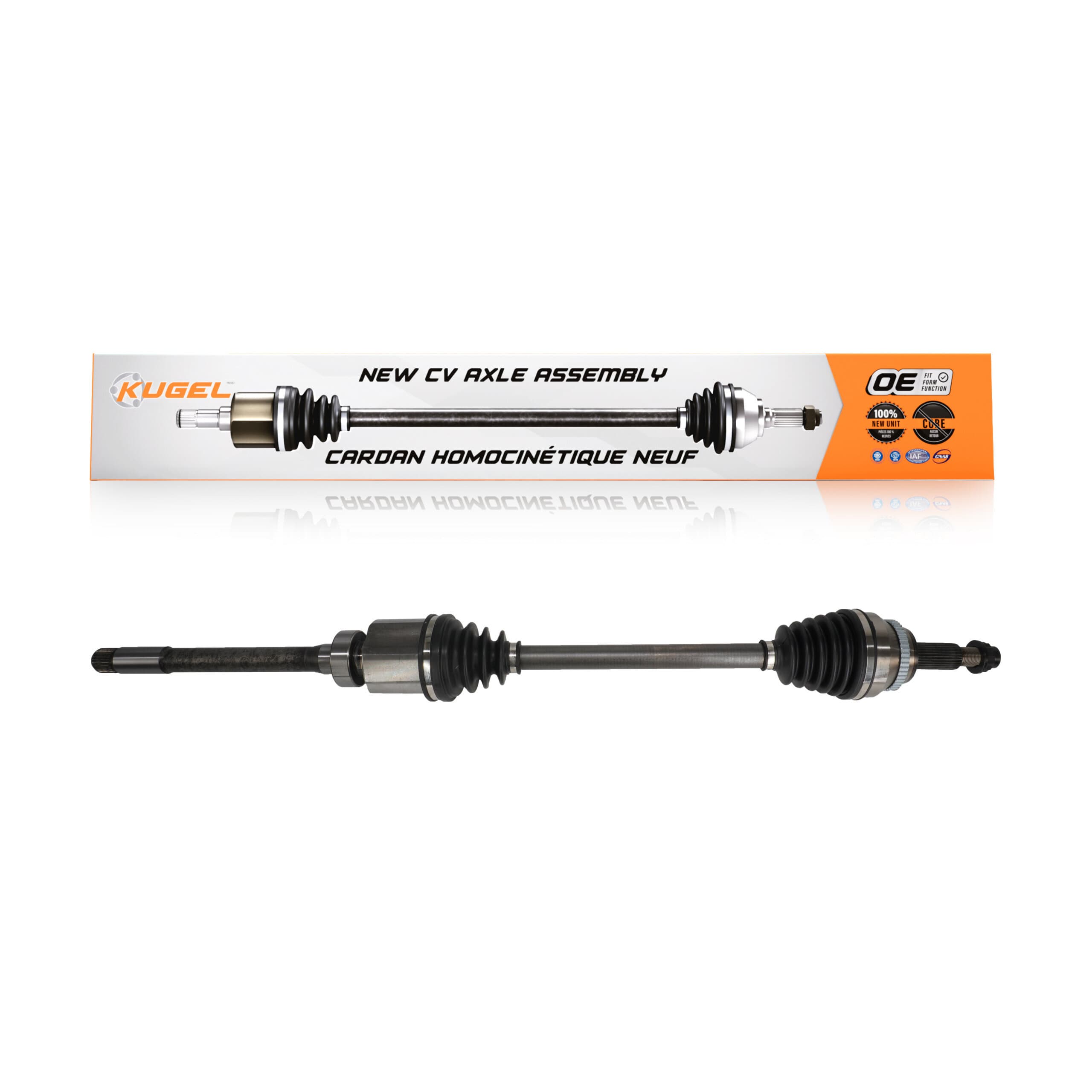 Kugel - NCV-TO69183 - Front Right CV Axle Shaft image 1