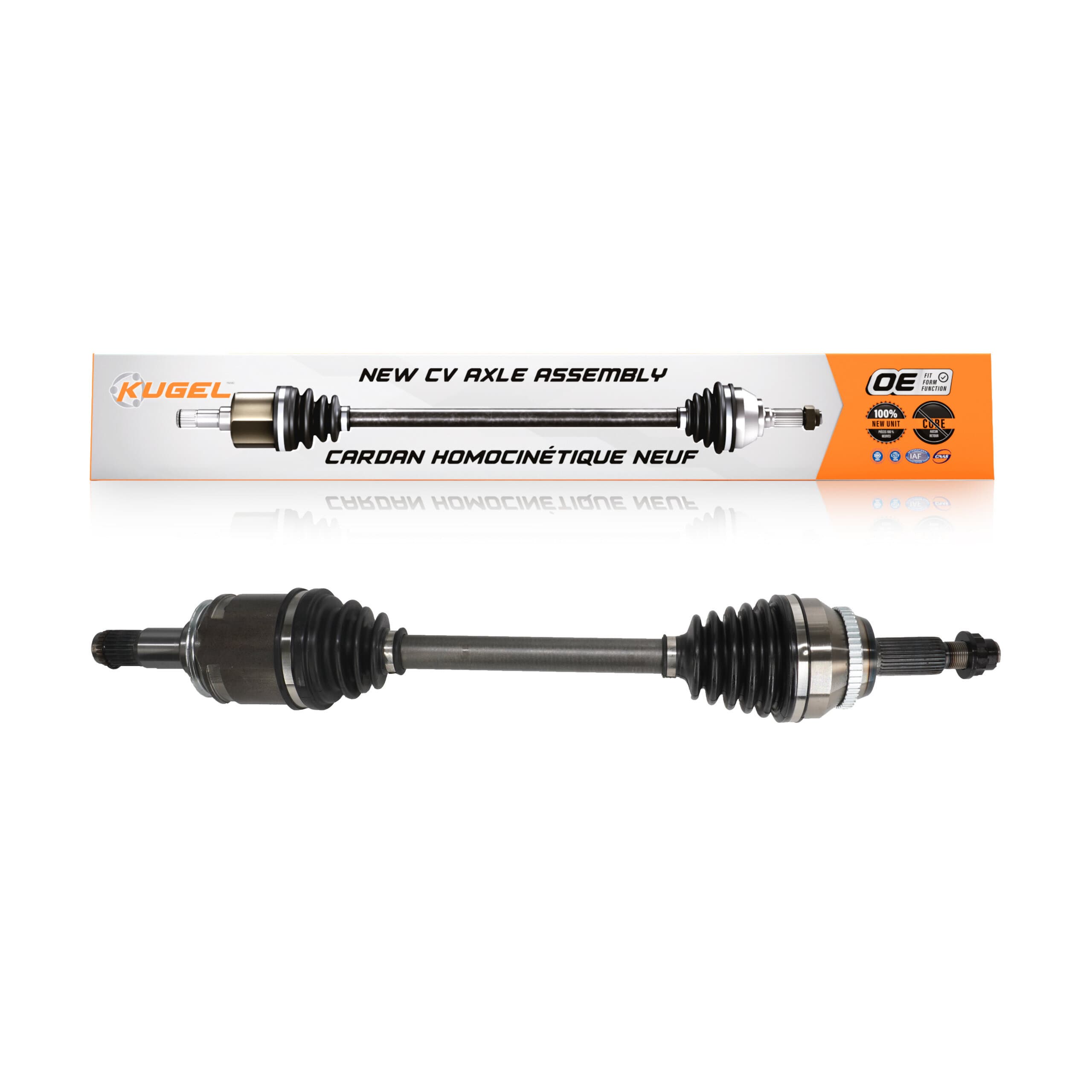 Kugel - NCV-TO69198 - Front Left CV Axle Shaft image 1