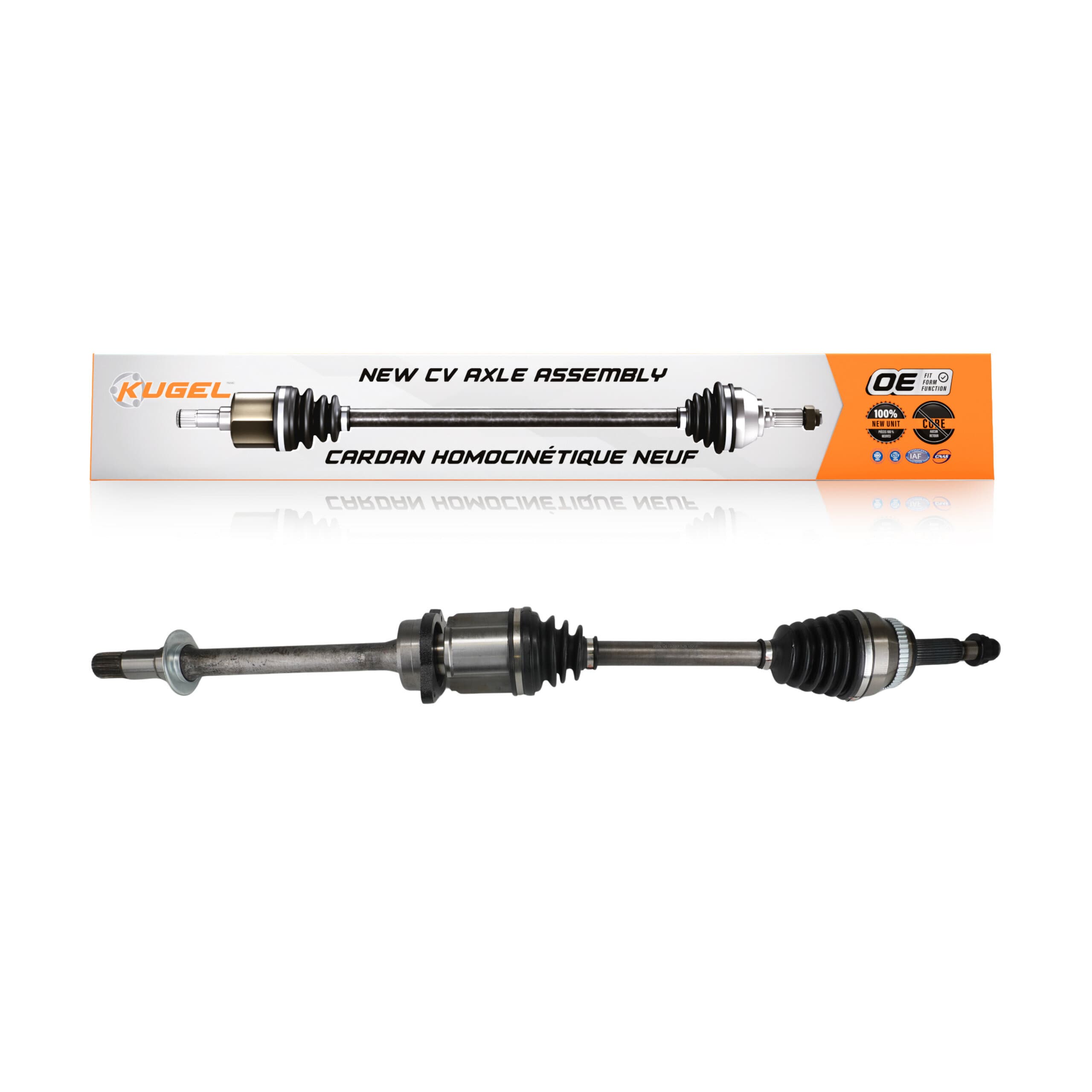 Kugel - NCV-TO69251 - Front Right CV Axle Shaft image 1