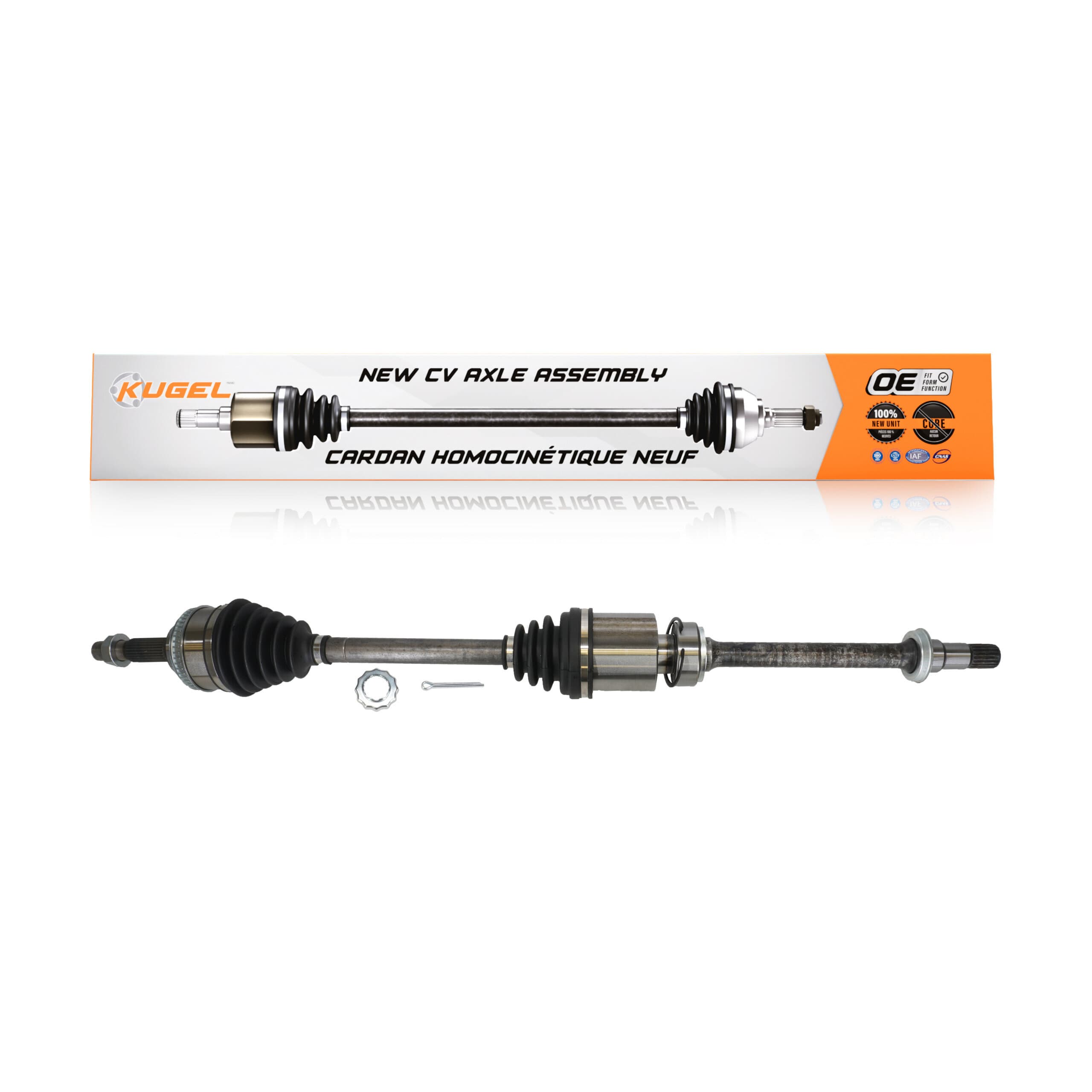 Kugel - NCV-TO69506 - Front Right CV Axle Shaft image 1
