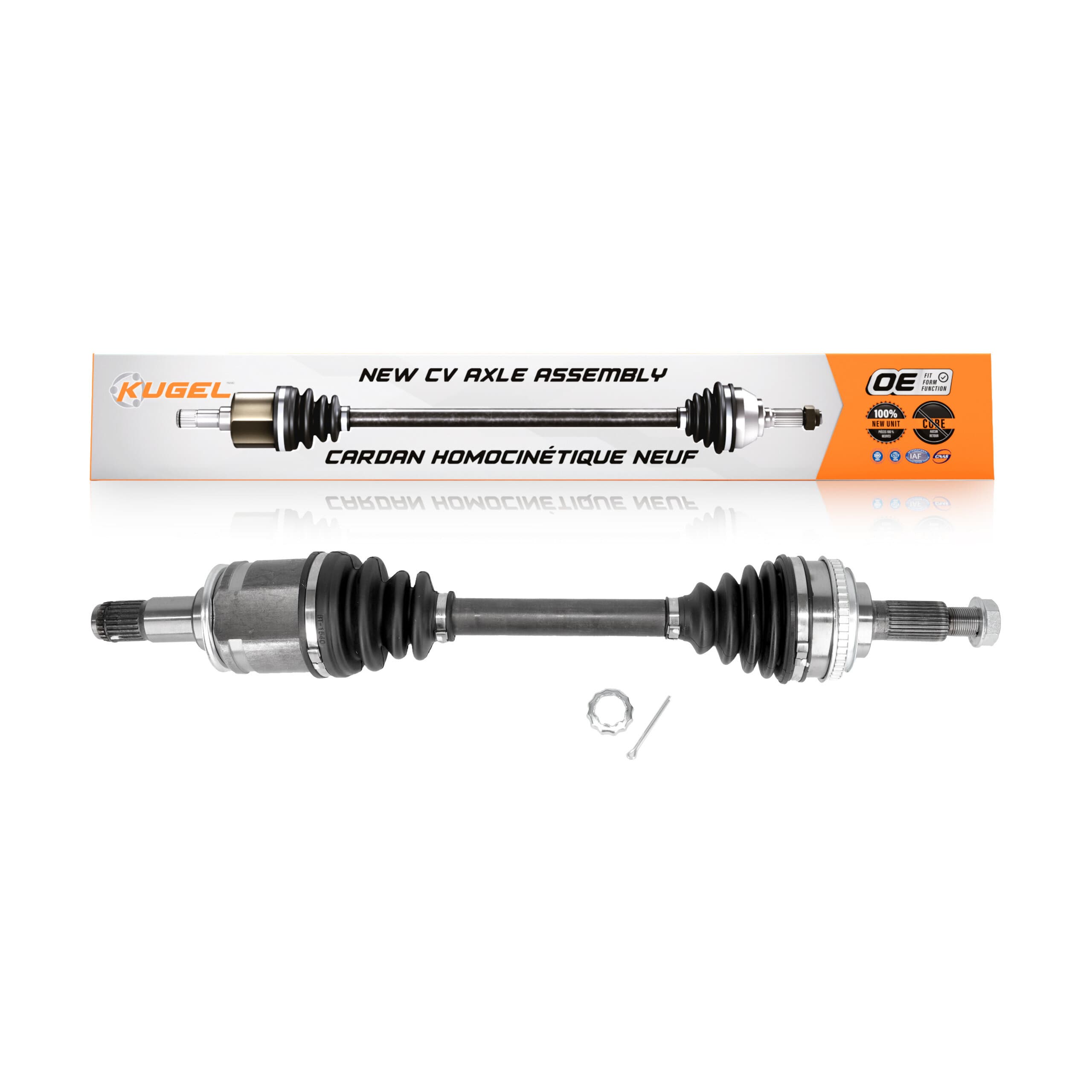 Kugel - NCV-TO69545 - Front Left CV Axle Shaft image 1