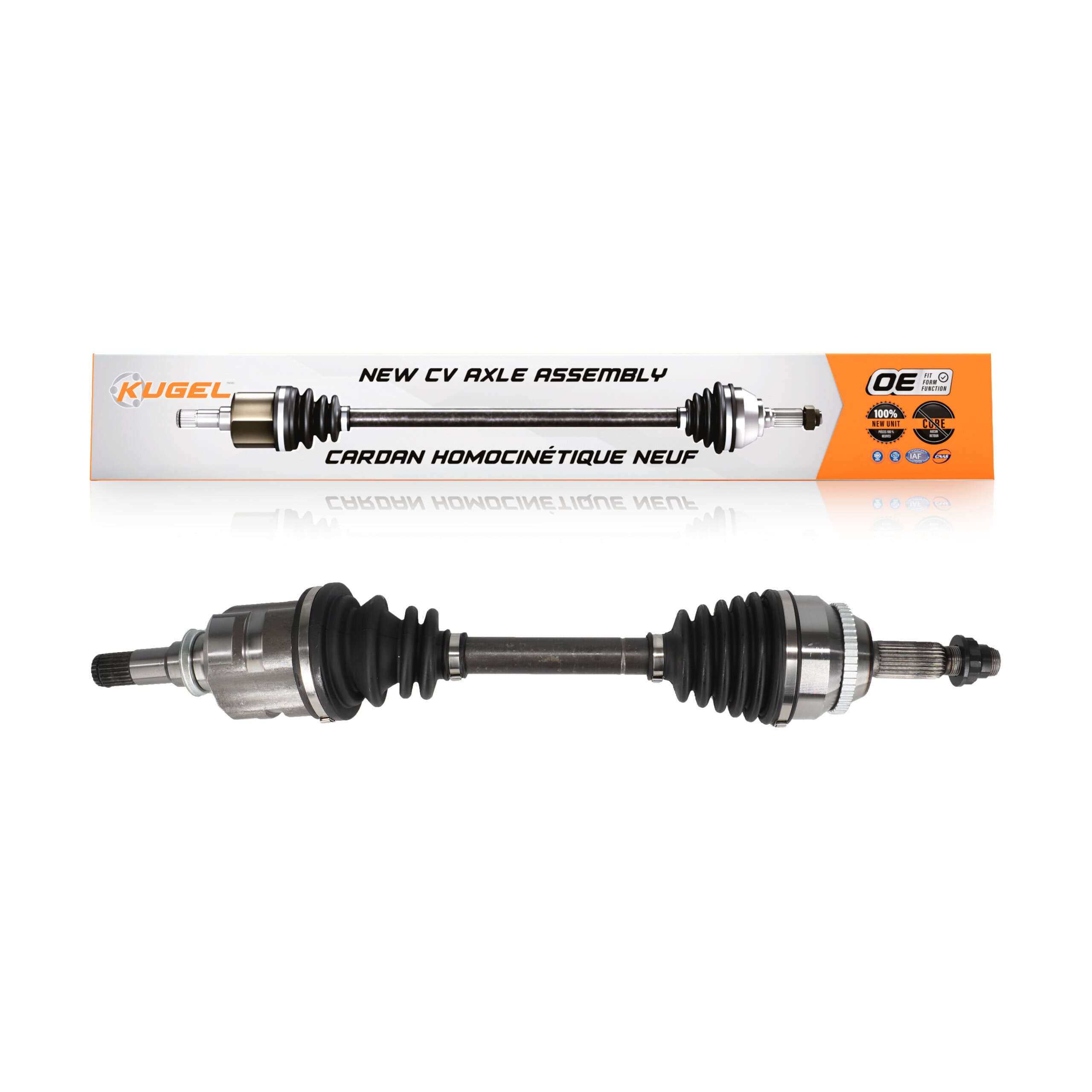 Kugel - NCV-TO69583 - Front Left CV Axle Shaft image 1