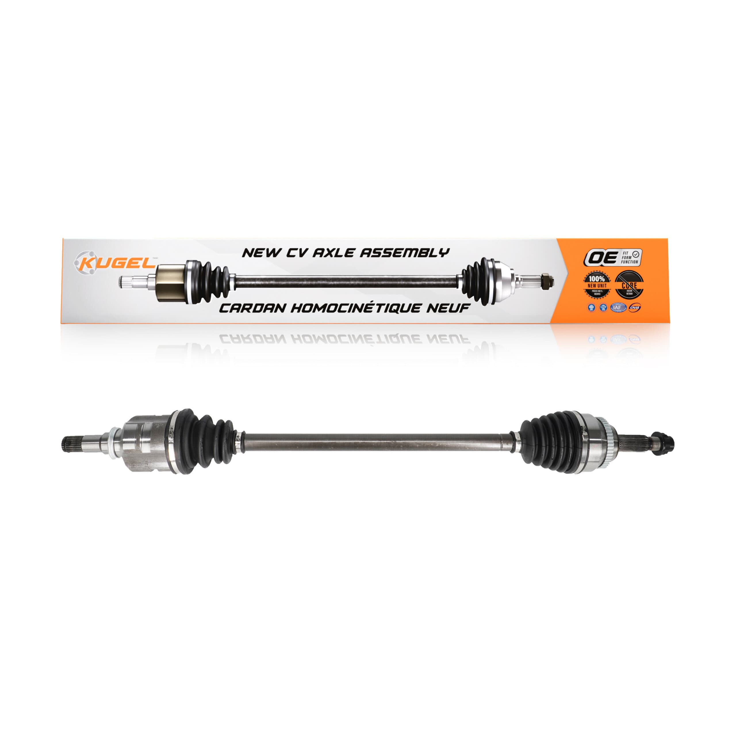 Kugel - NCV-TO69584 - Front Right CV Axle Shaft image 1