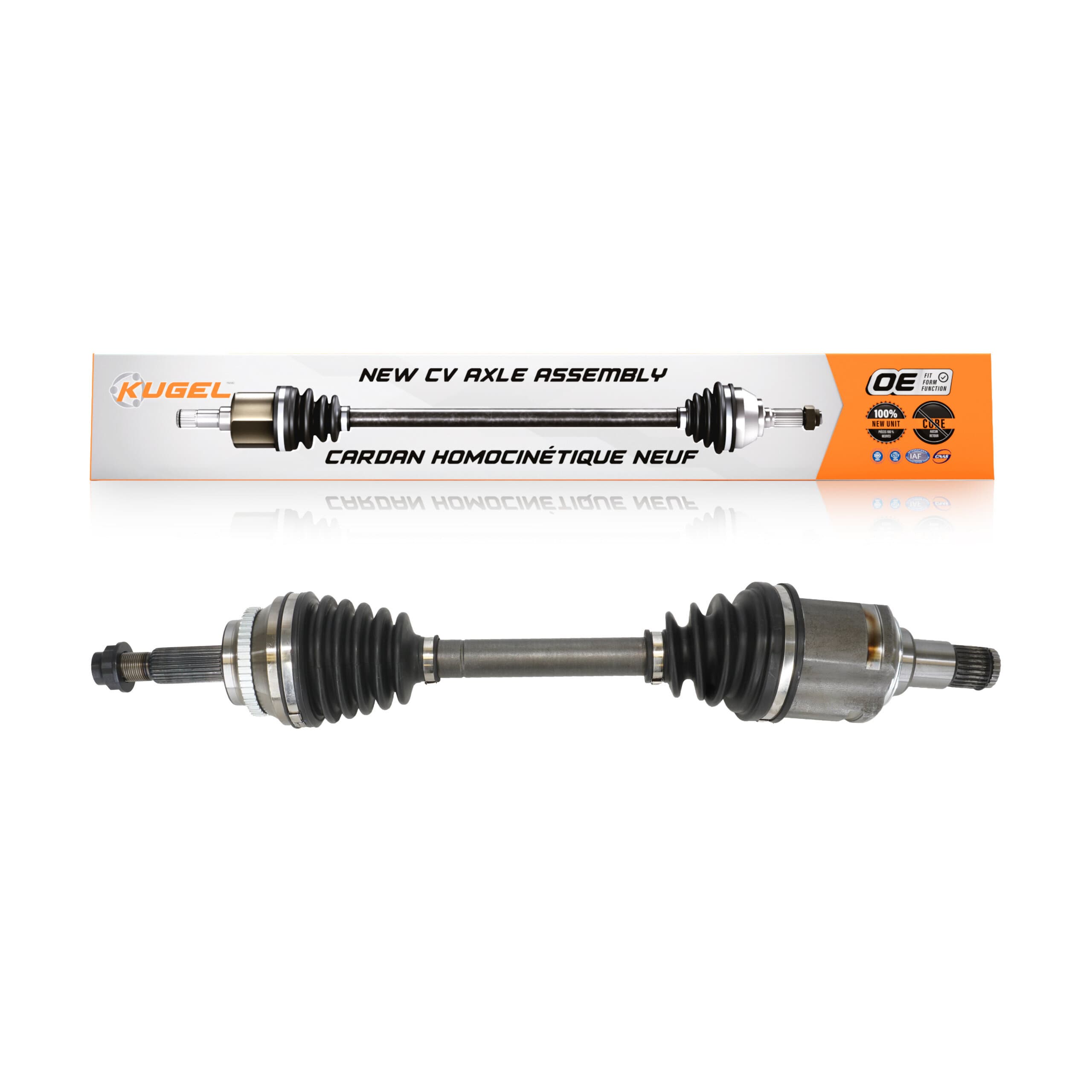Kugel - NCV-TO69602 - Front Left CV Axle Shaft image 1