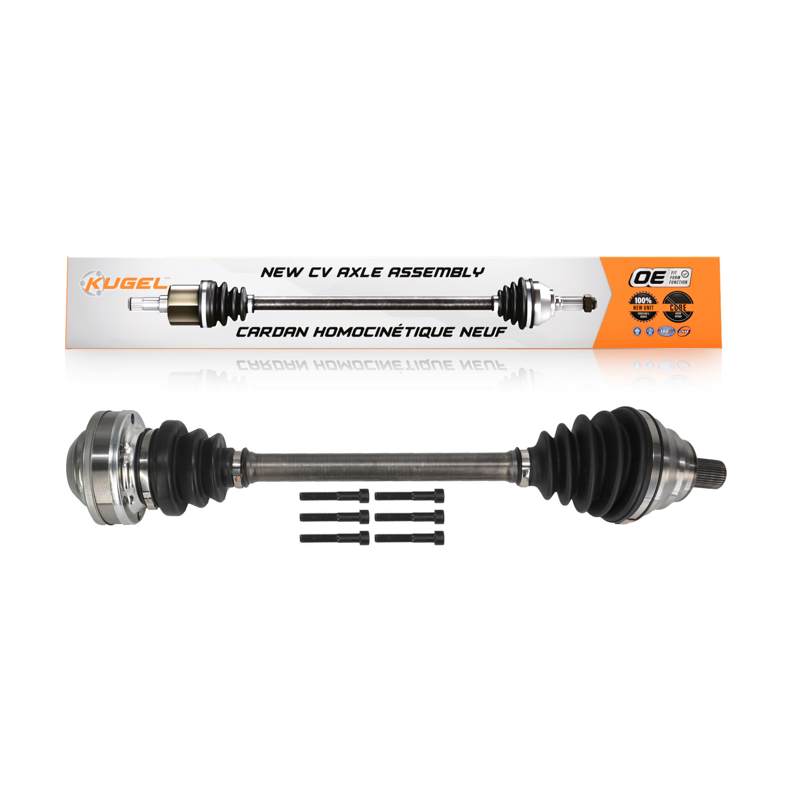 Kugel - NCV-VW72022 - Front Right CV Axle Shaft image 1