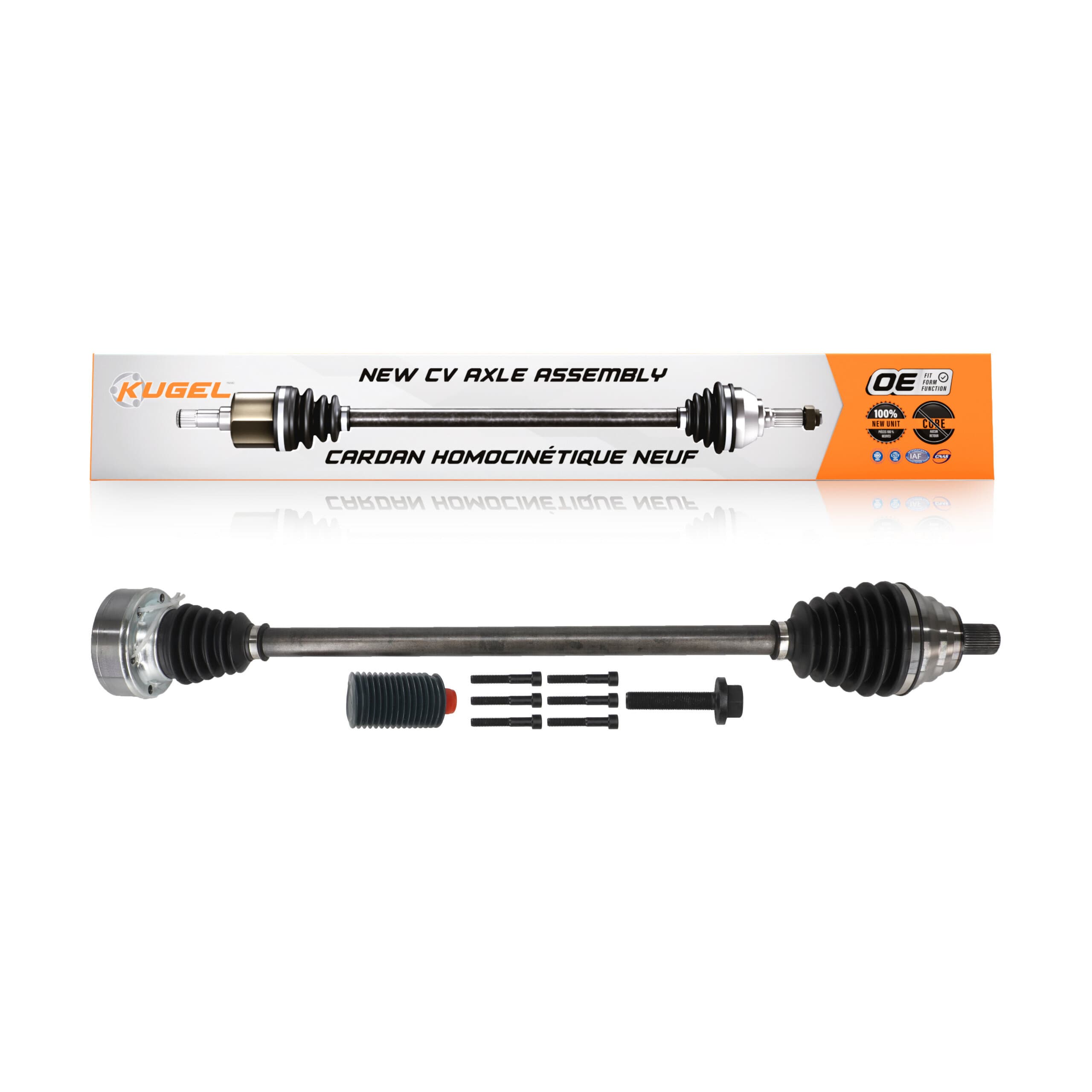 Kugel - NCV-VW72024 - Front Right CV Axle Shaft image 1