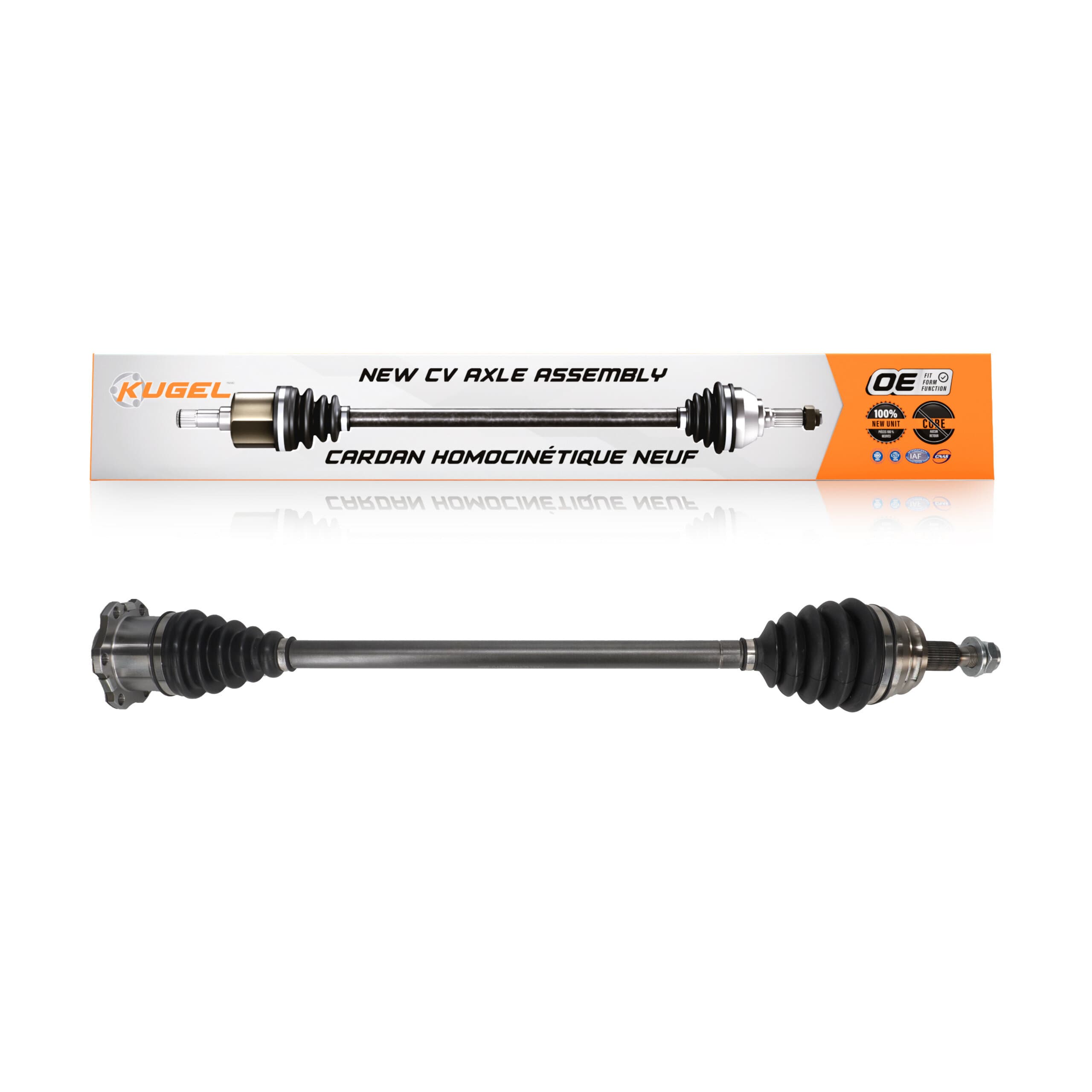 Kugel - NCV-VW72053 - Front Right CV Axle Shaft image 1