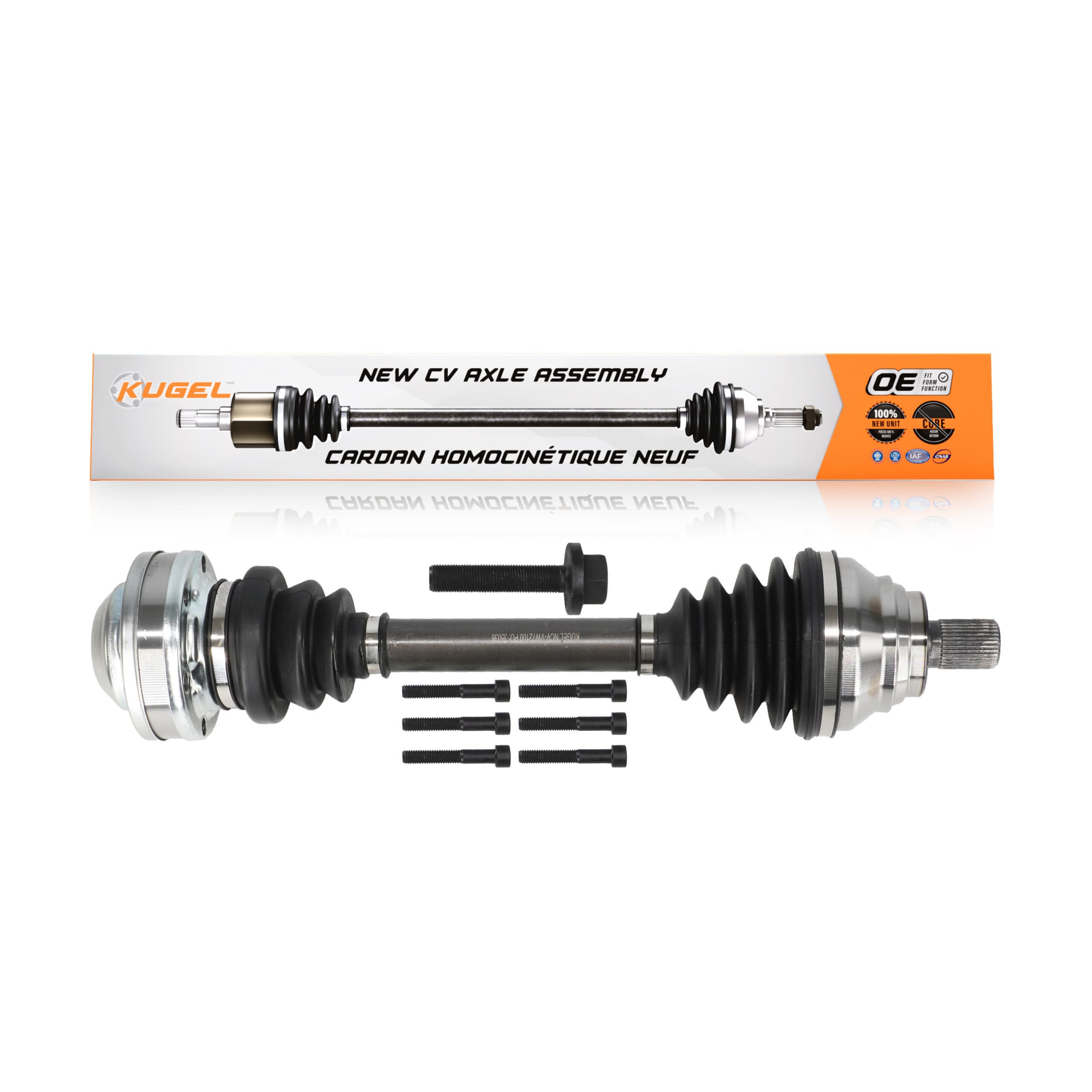 Kugel - NCV-VW72100 - Front Left CV Axle Shaft image 1