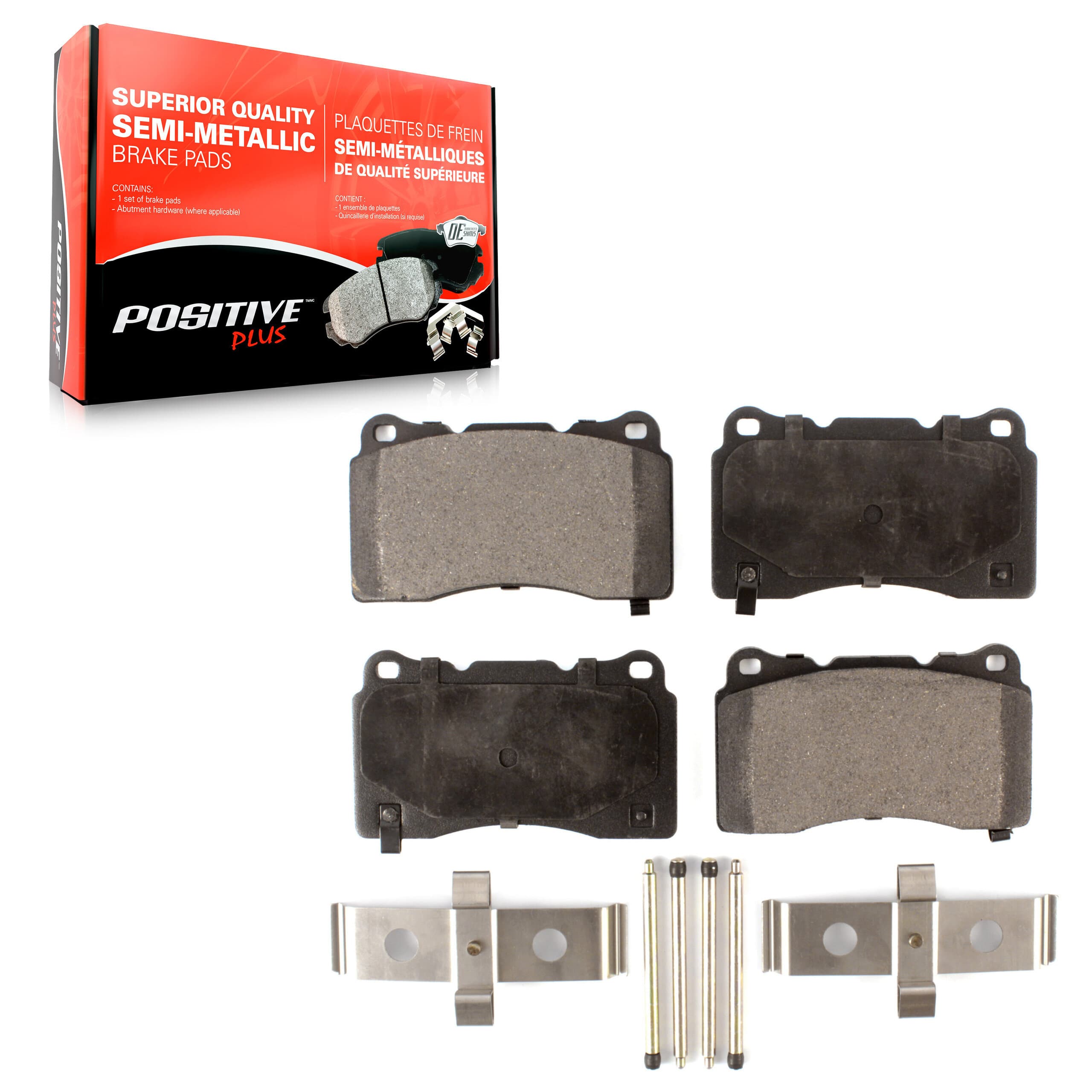 Positive Plus - PPF-D1001 - Front Disc Brake Pad image 1
